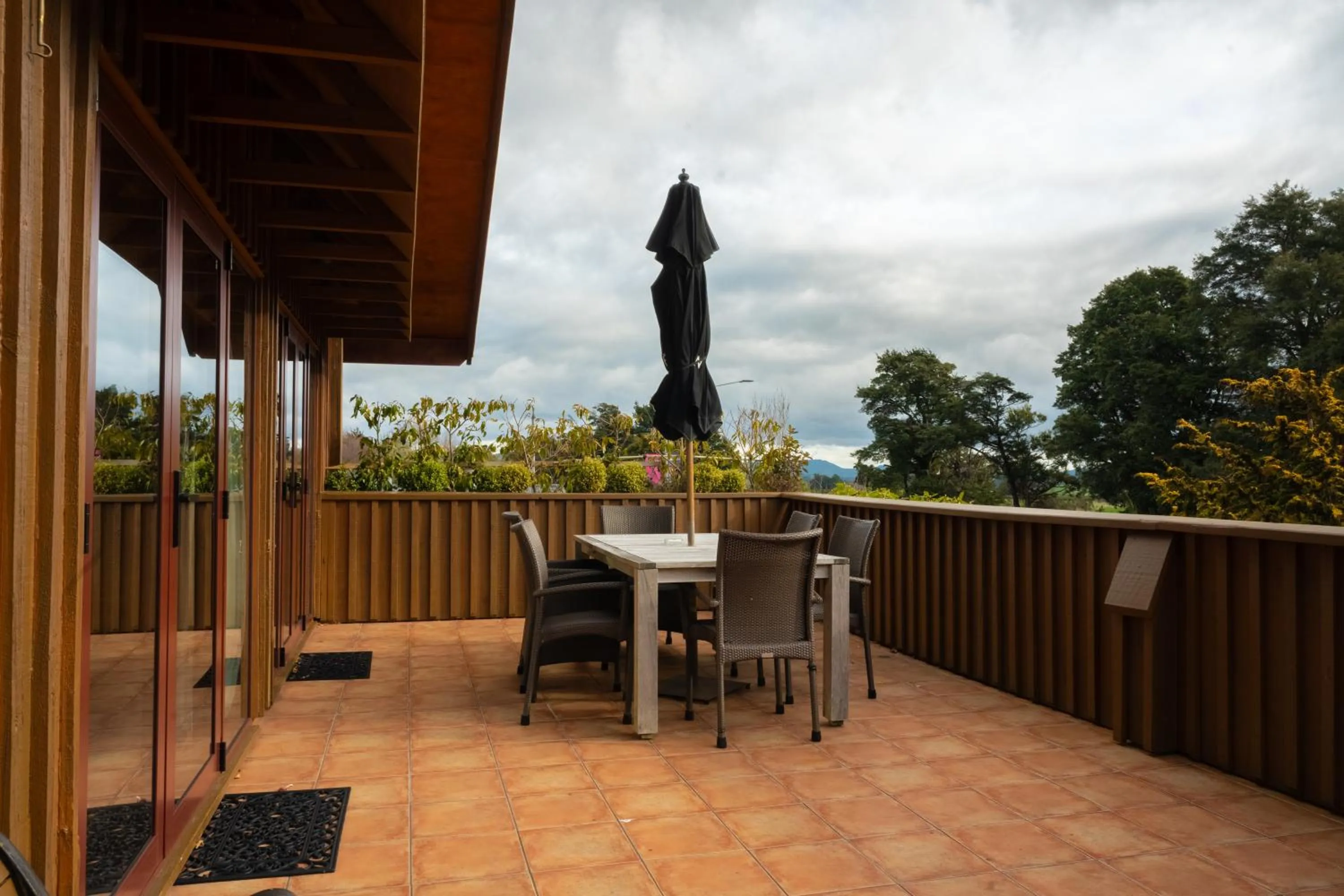 Patio in The Powderhorn Chateau