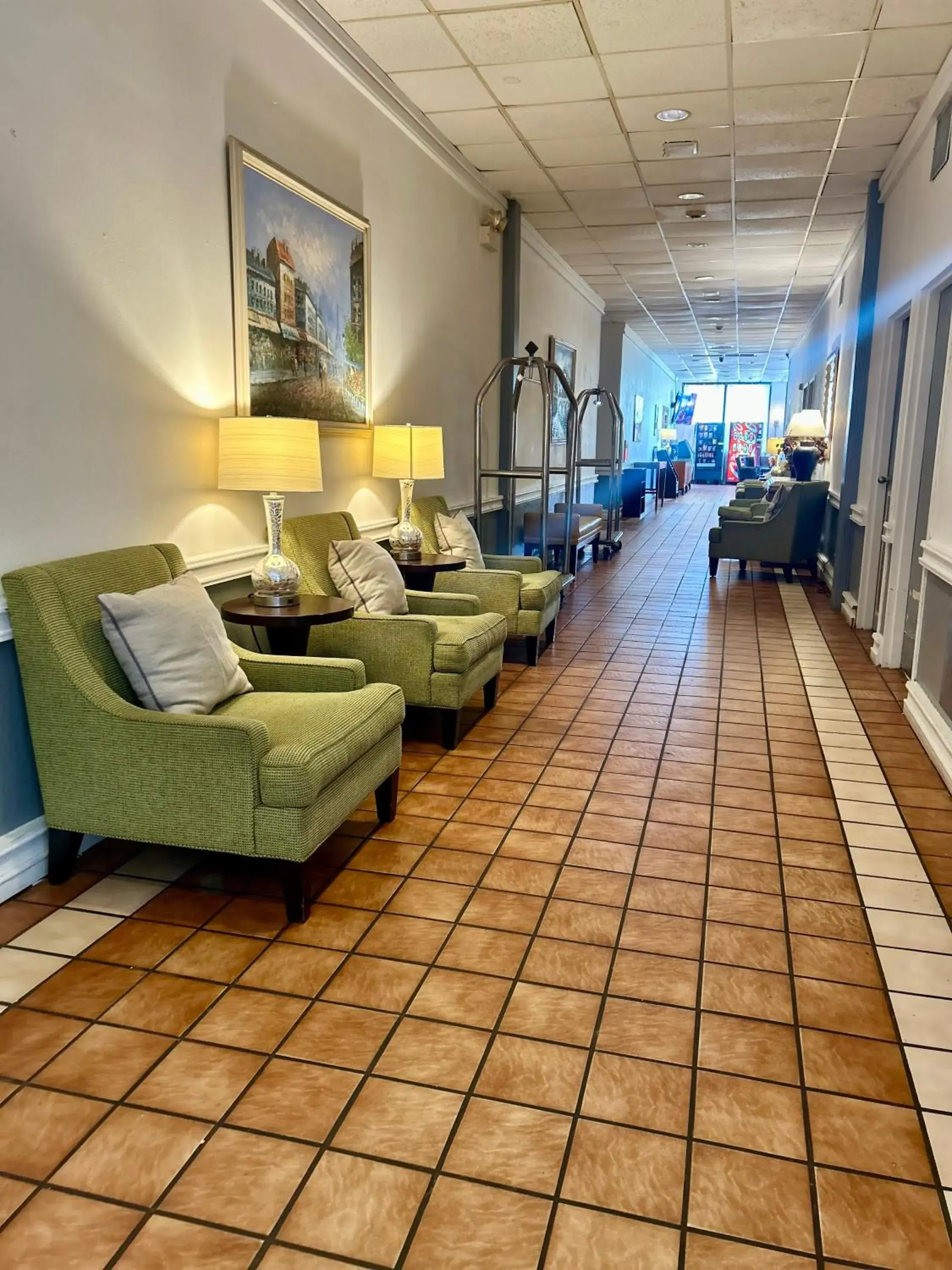 Lobby or reception in The Grand Hotel Spindletop Lobby or reception in The Grand Hotel Spindletop