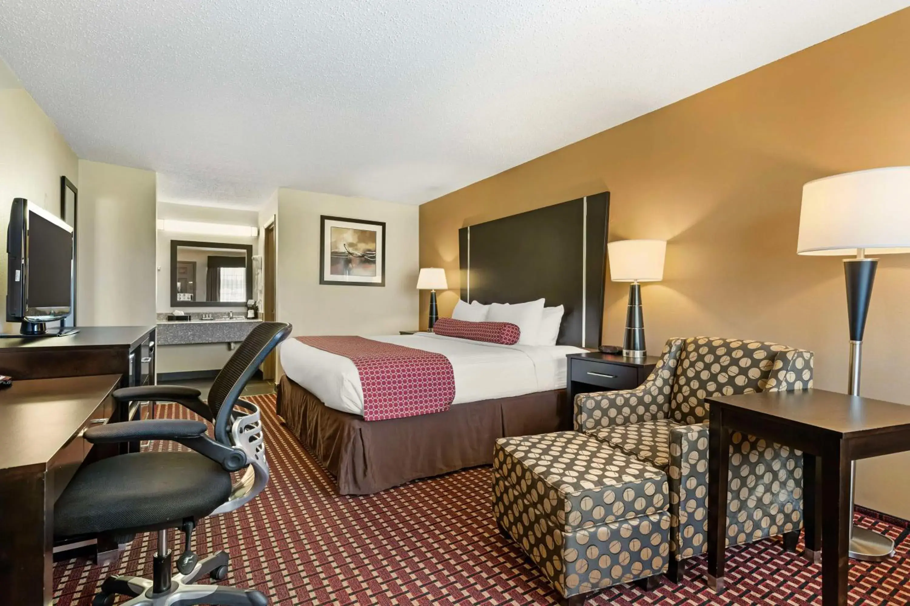 Bedroom, Bed in Best Western Van Buren Inn Bedroom, Bed in Best Western Van Buren Inn