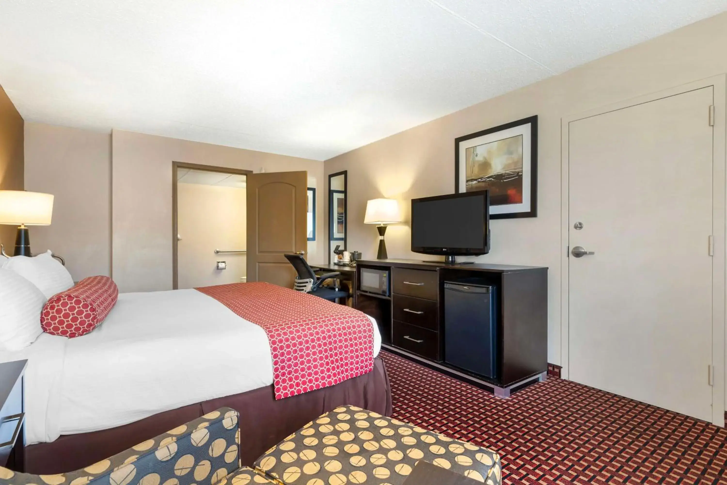 Bedroom, Bed in Best Western Van Buren Inn Bedroom, Bed in Best Western Van Buren Inn