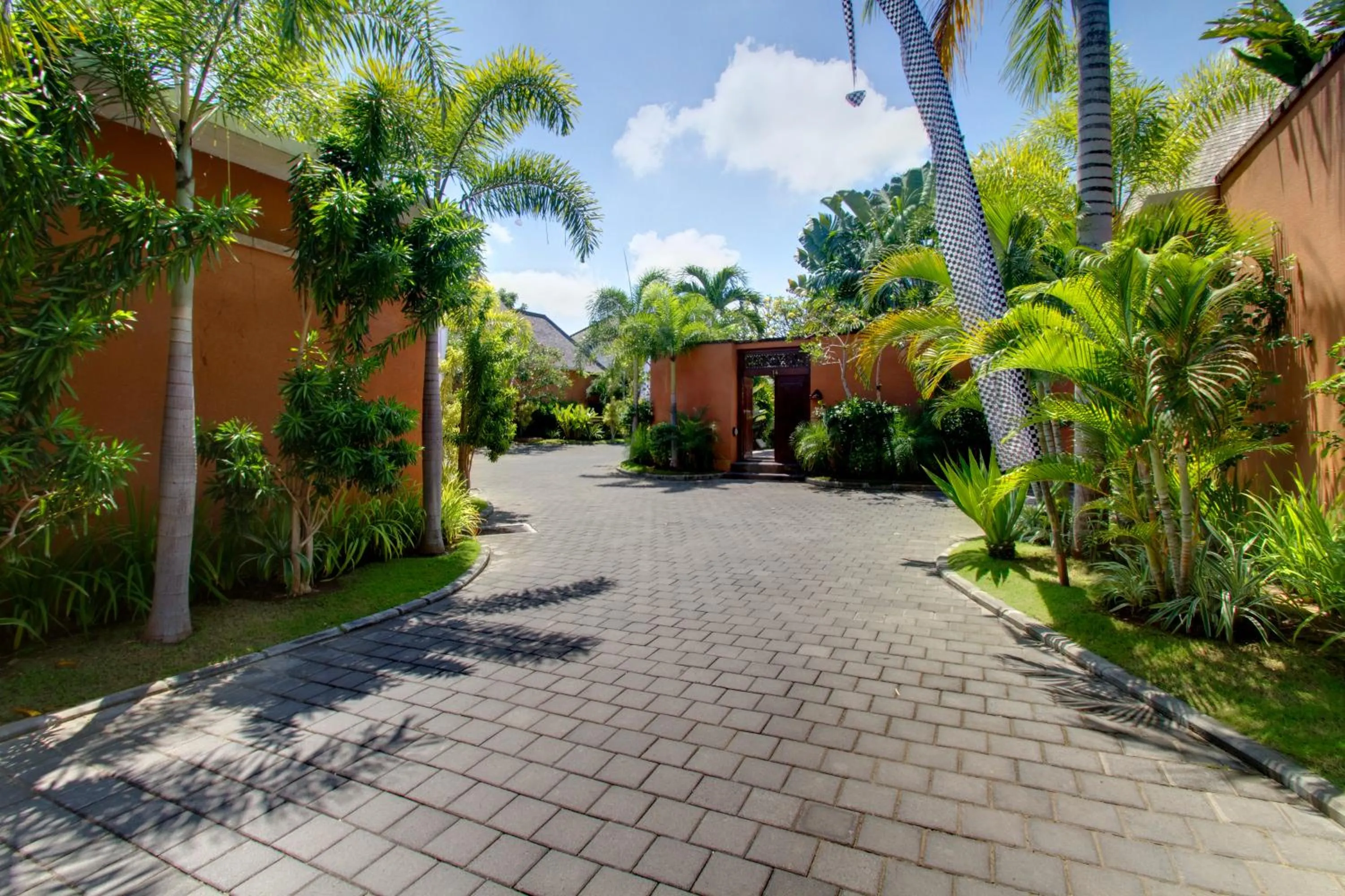 Facade/entrance in The Kunja Villa-Hotel