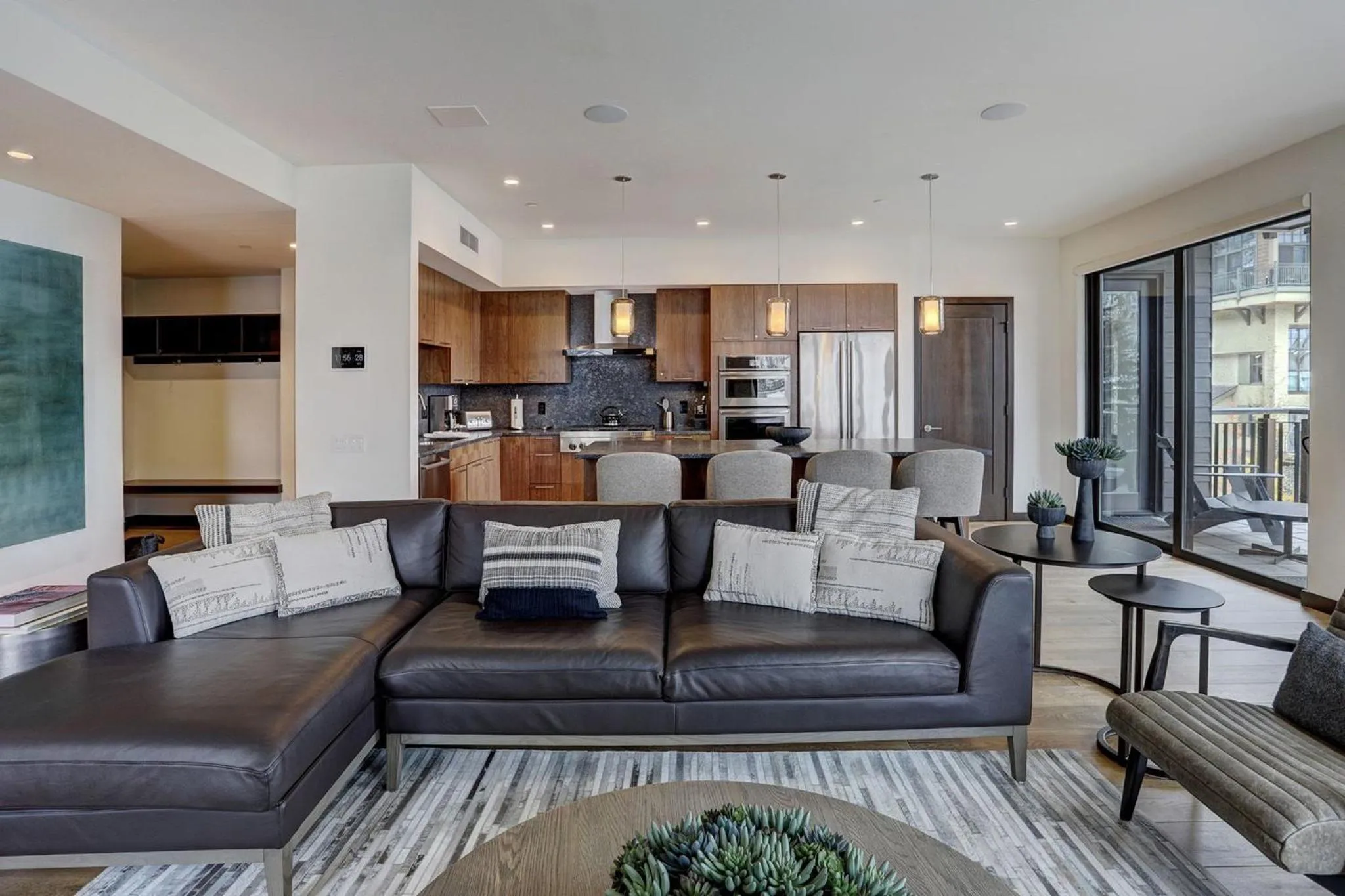 Living room in The Arrabelle at Vail Square, a RockResort