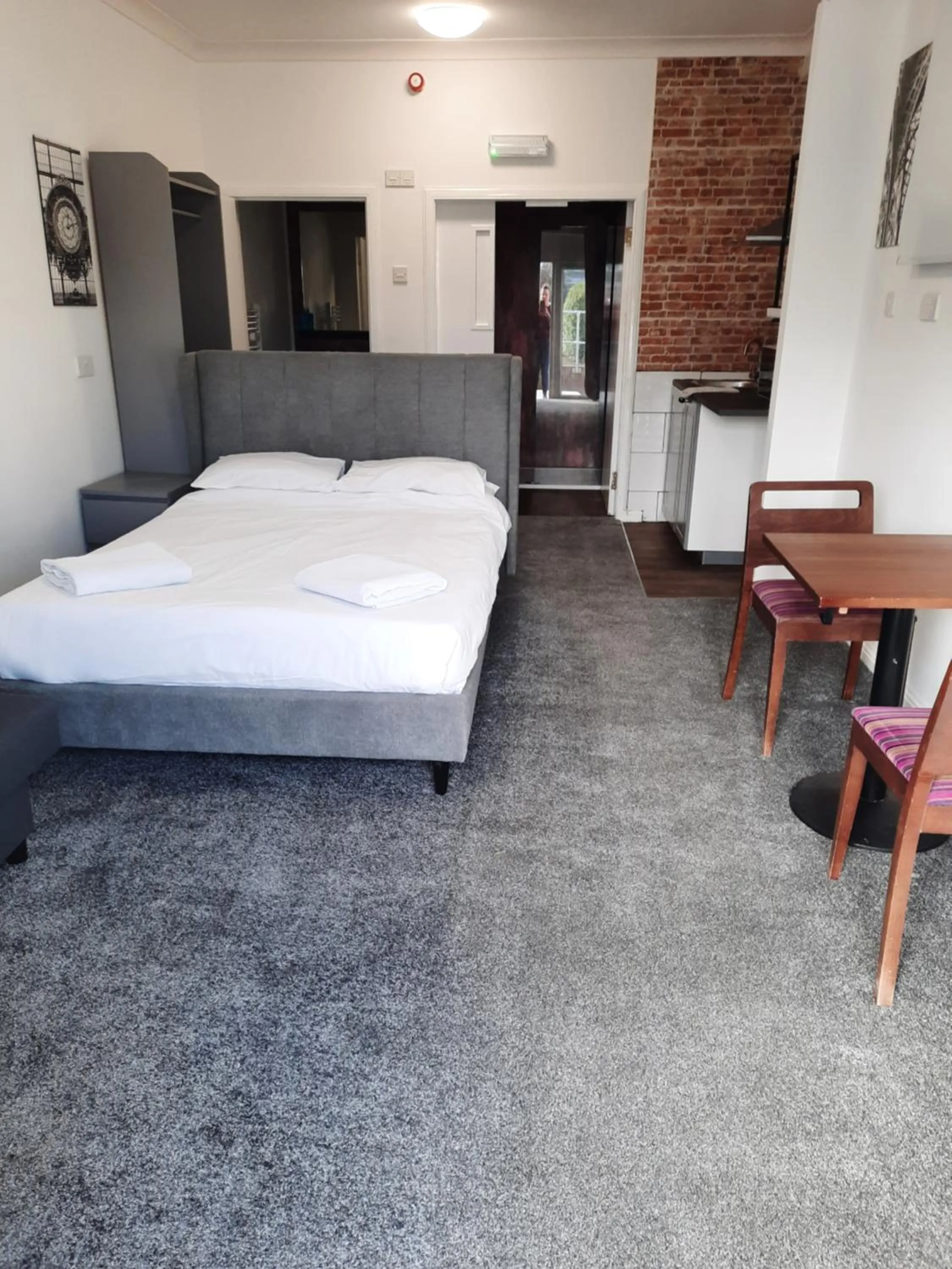 Bed in The Townhouse Self Catering Accommodation