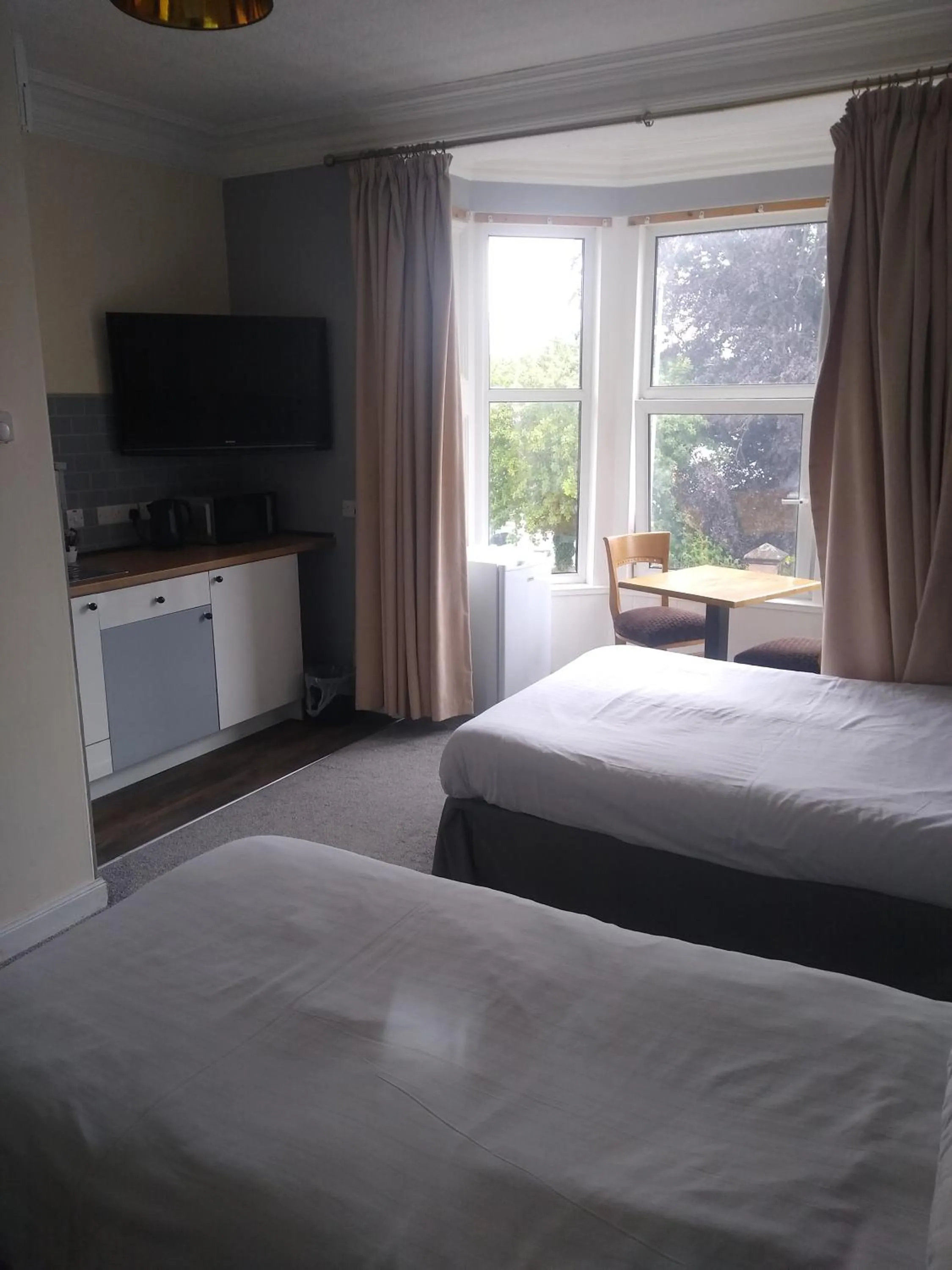 Bed in The Townhouse Accommodation