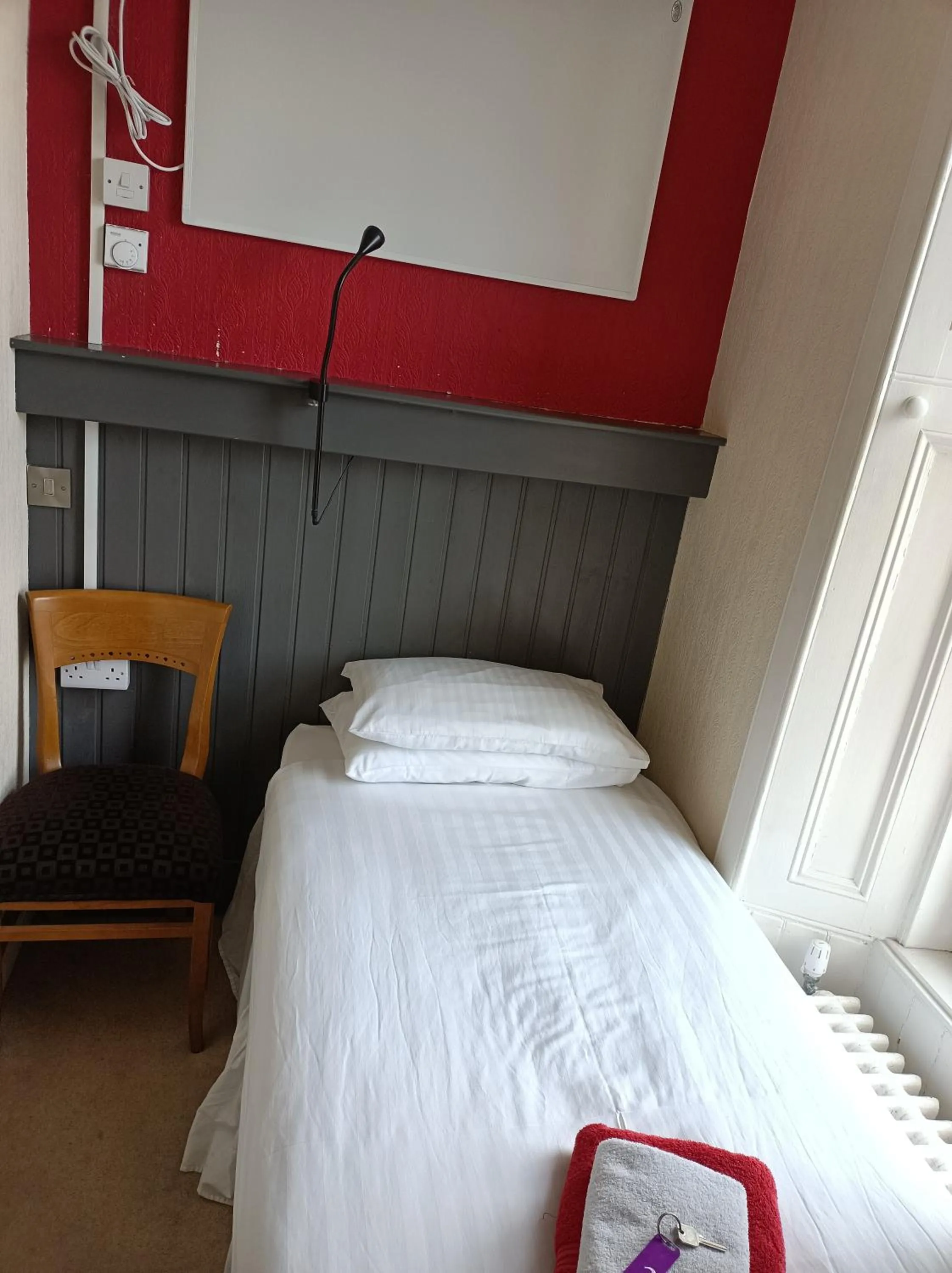 Bed in The Townhouse Accommodation