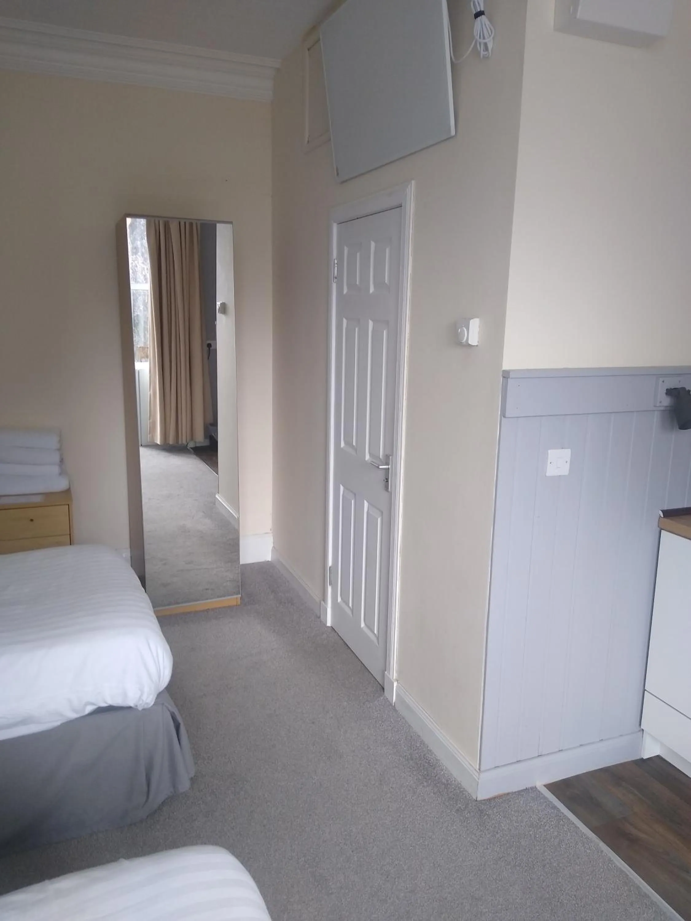 Bed in The Townhouse Accommodation