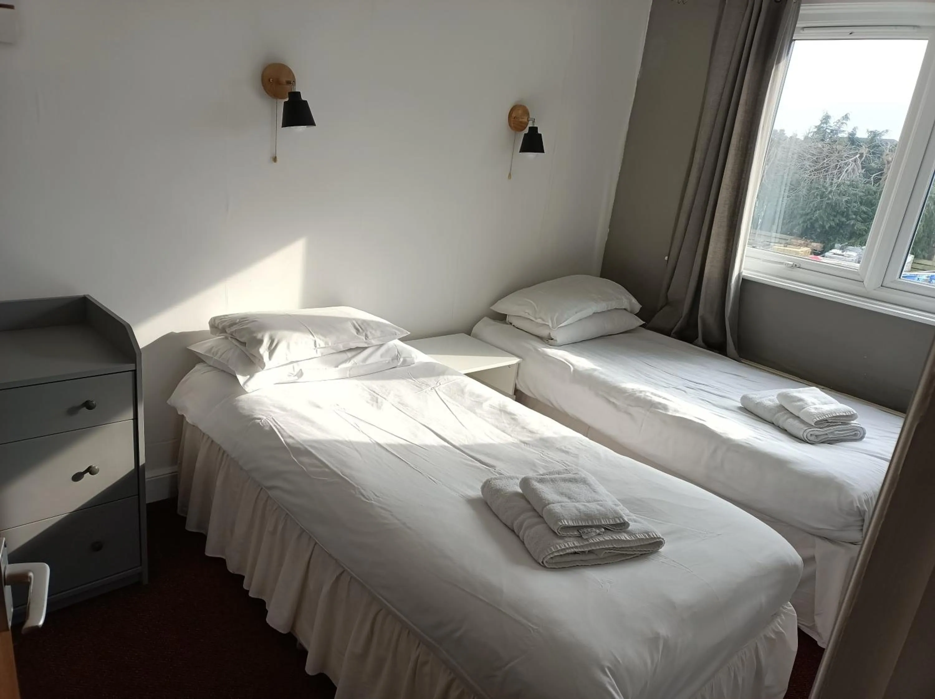 Bed in The Townhouse Accommodation