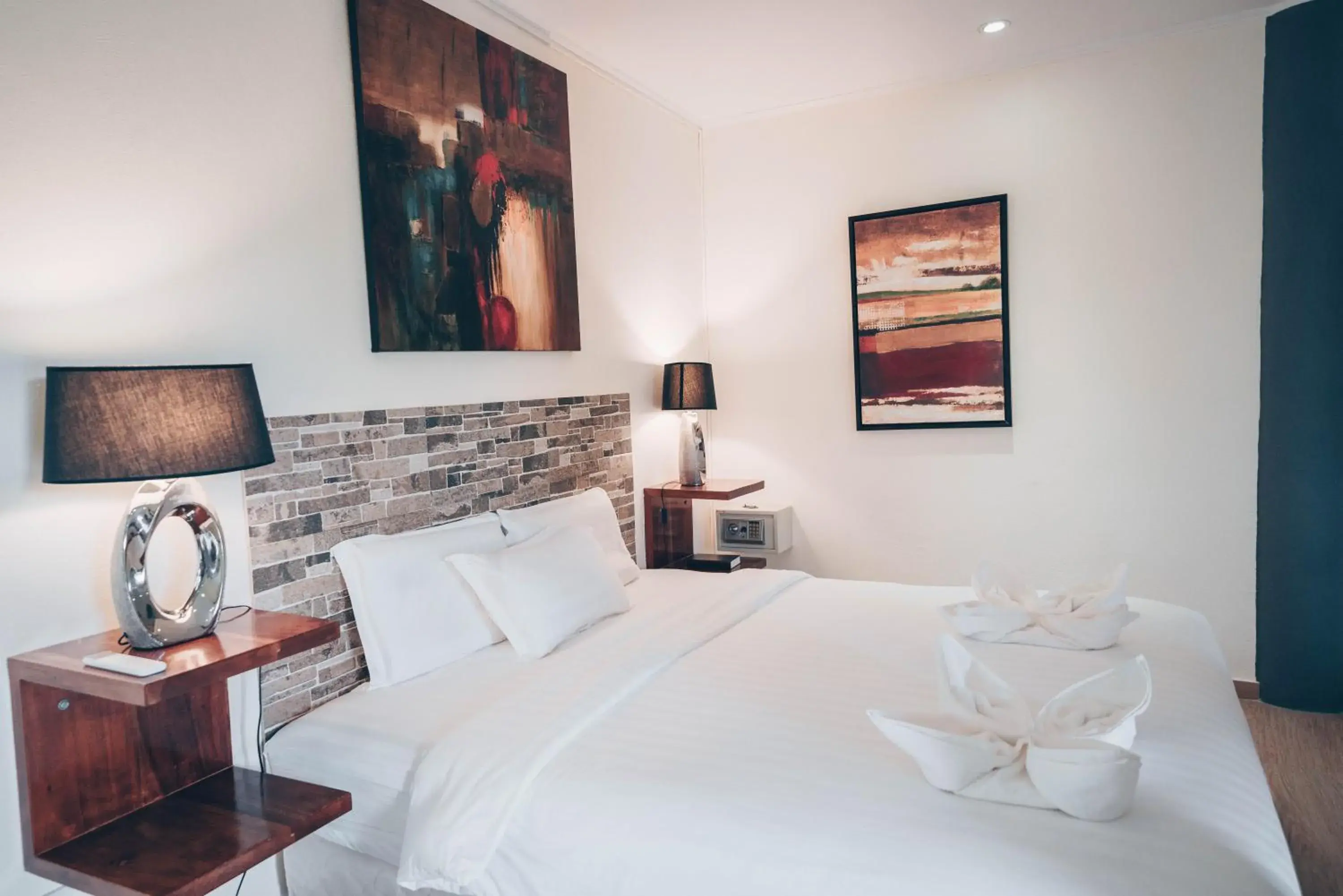 Bed in Alona Northland Resort Bed in Alona Northland Resort