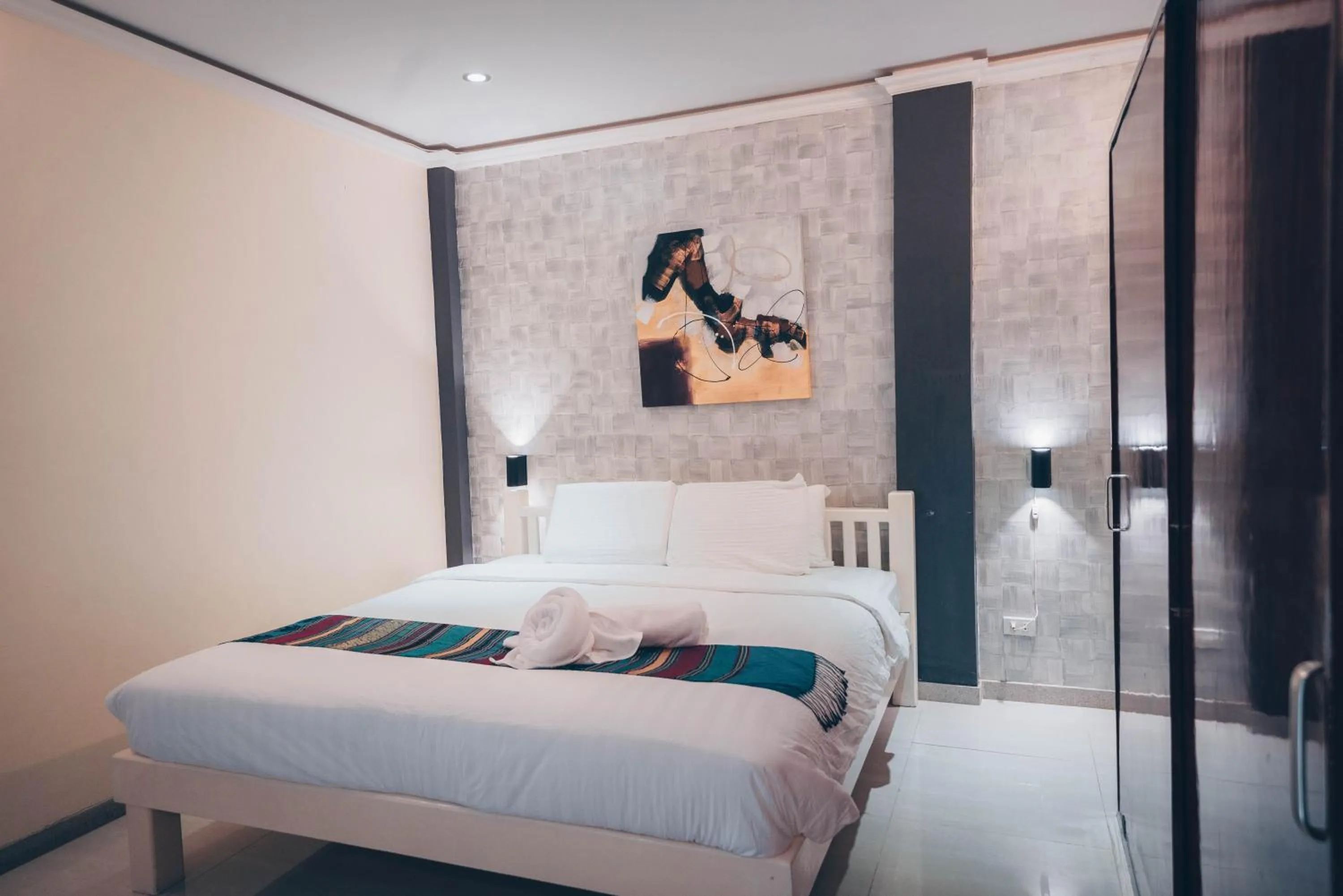 Bed in Alona Northland Resort