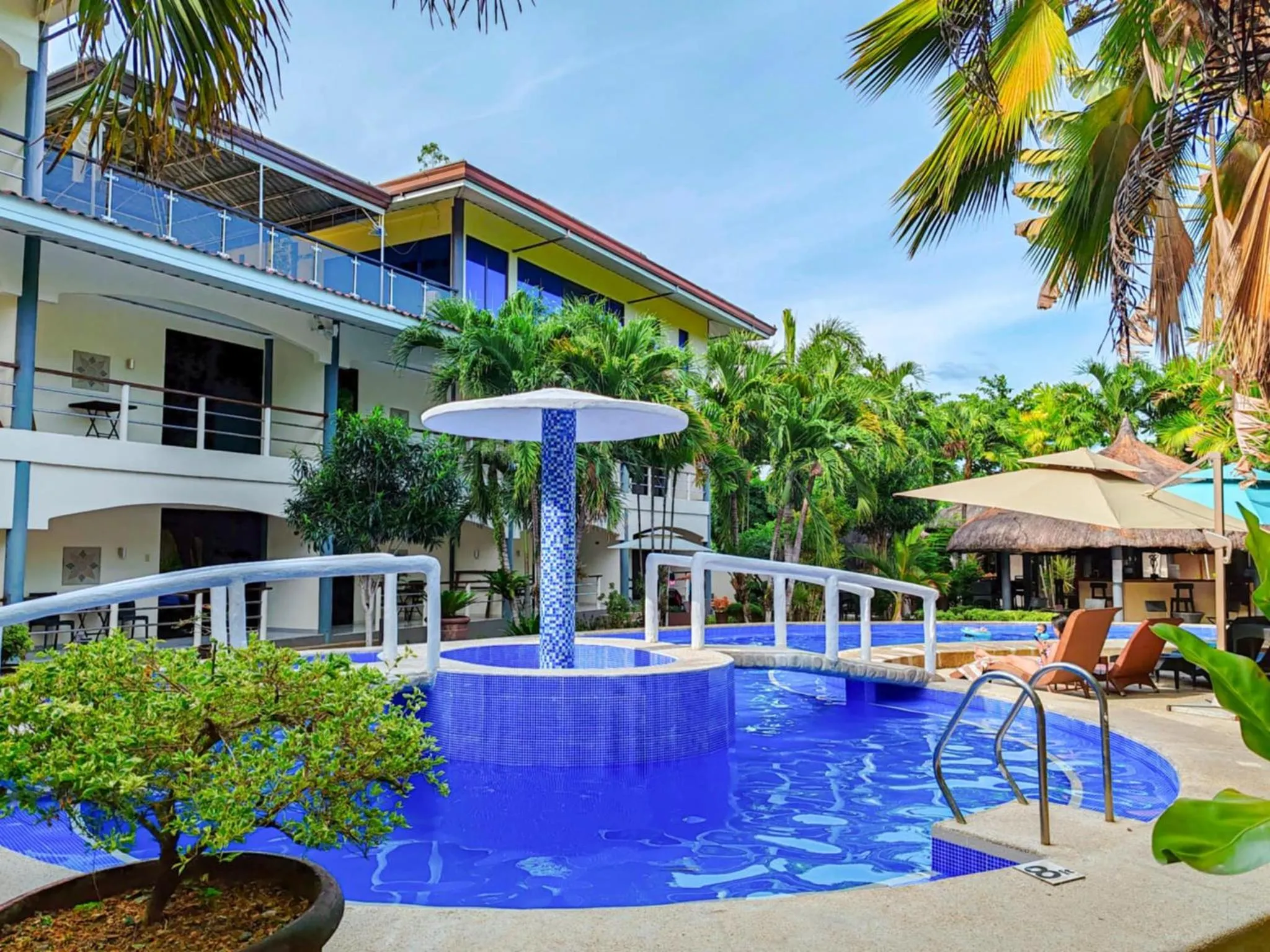 Garden view in Alona Northland Resort