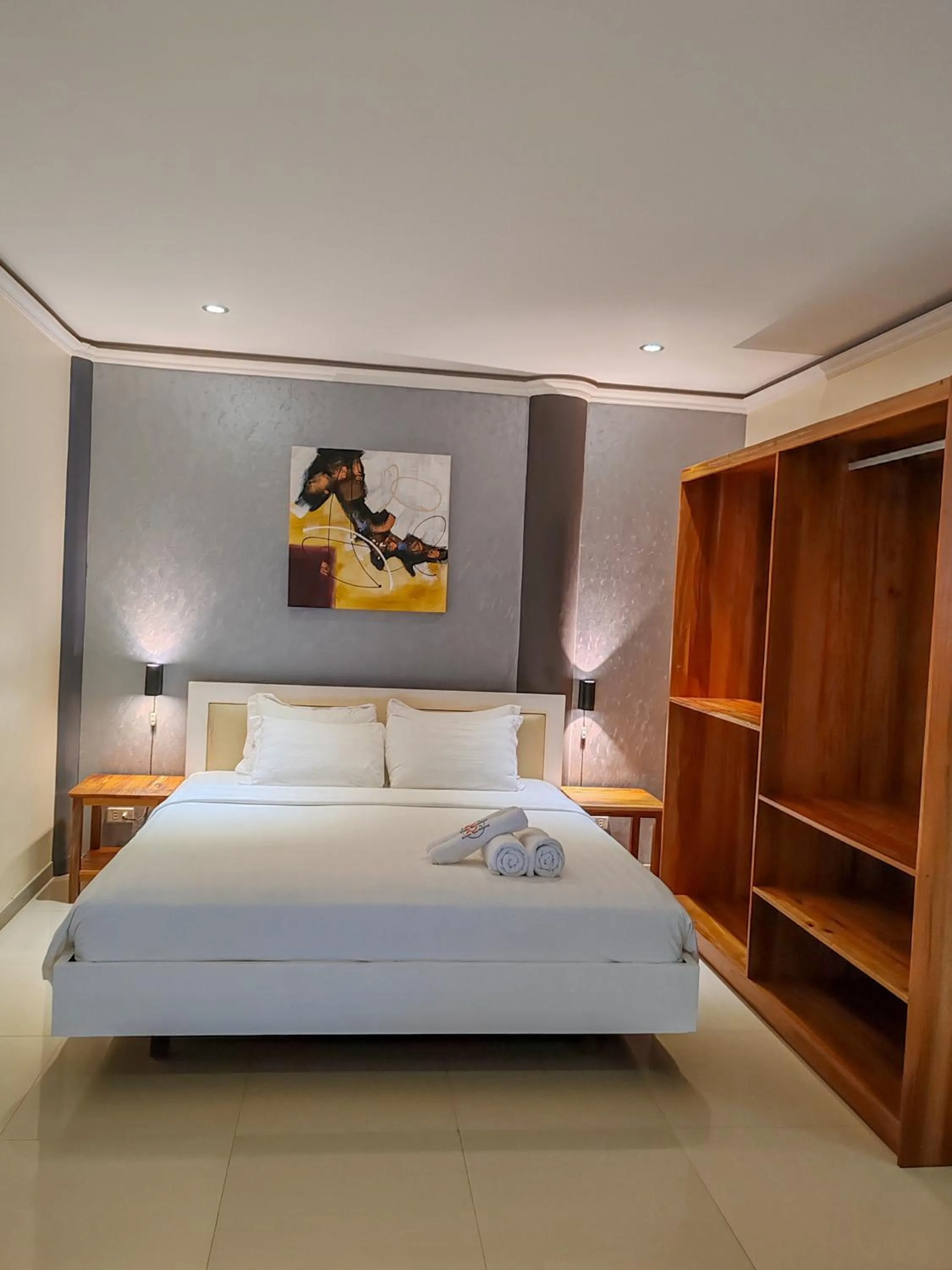 Bed in Alona Northland Resort