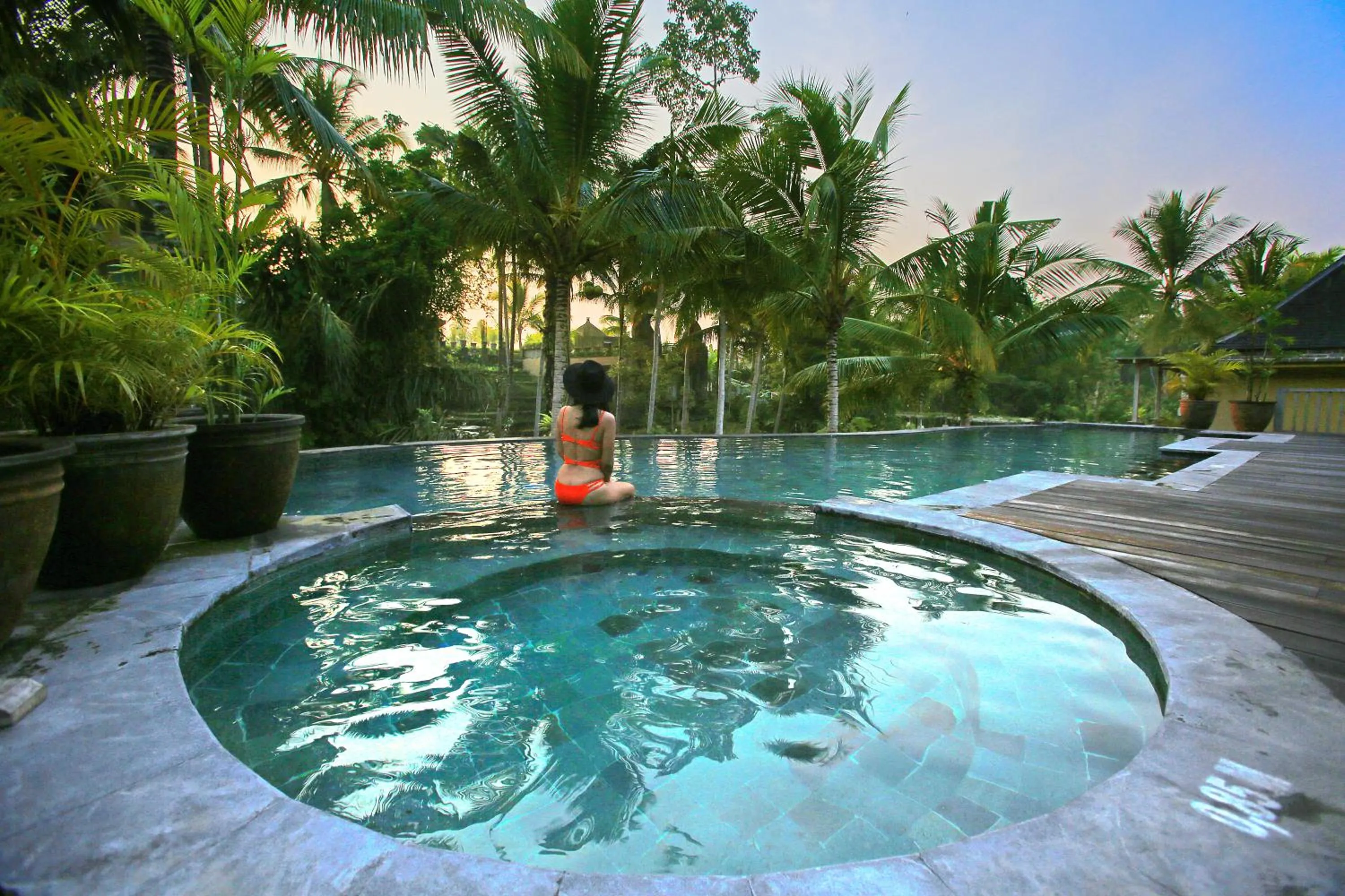 Swimming pool in Wapa di Ume Ubud