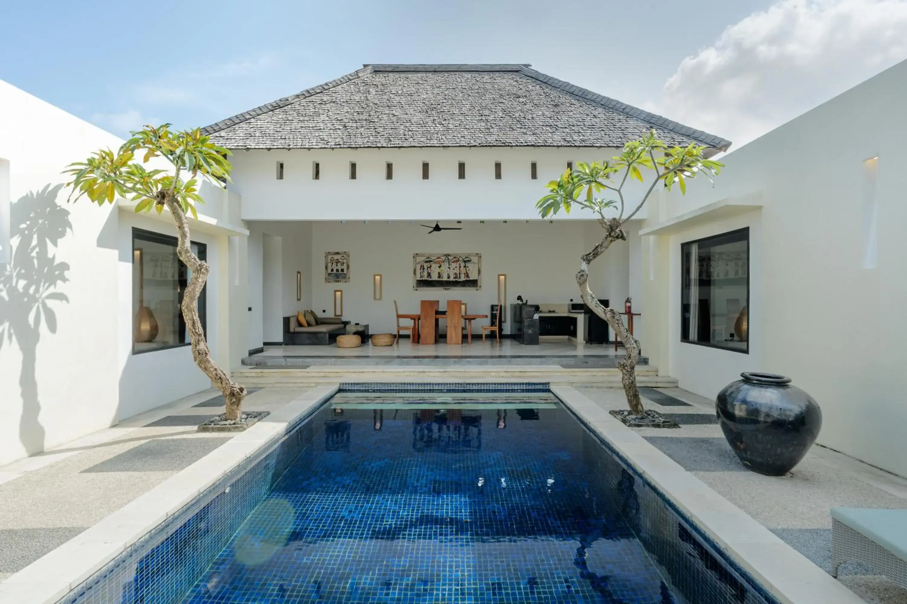 Property building in The Seminyak Suites Private Villas Property building in The Seminyak Suites Private Villas
