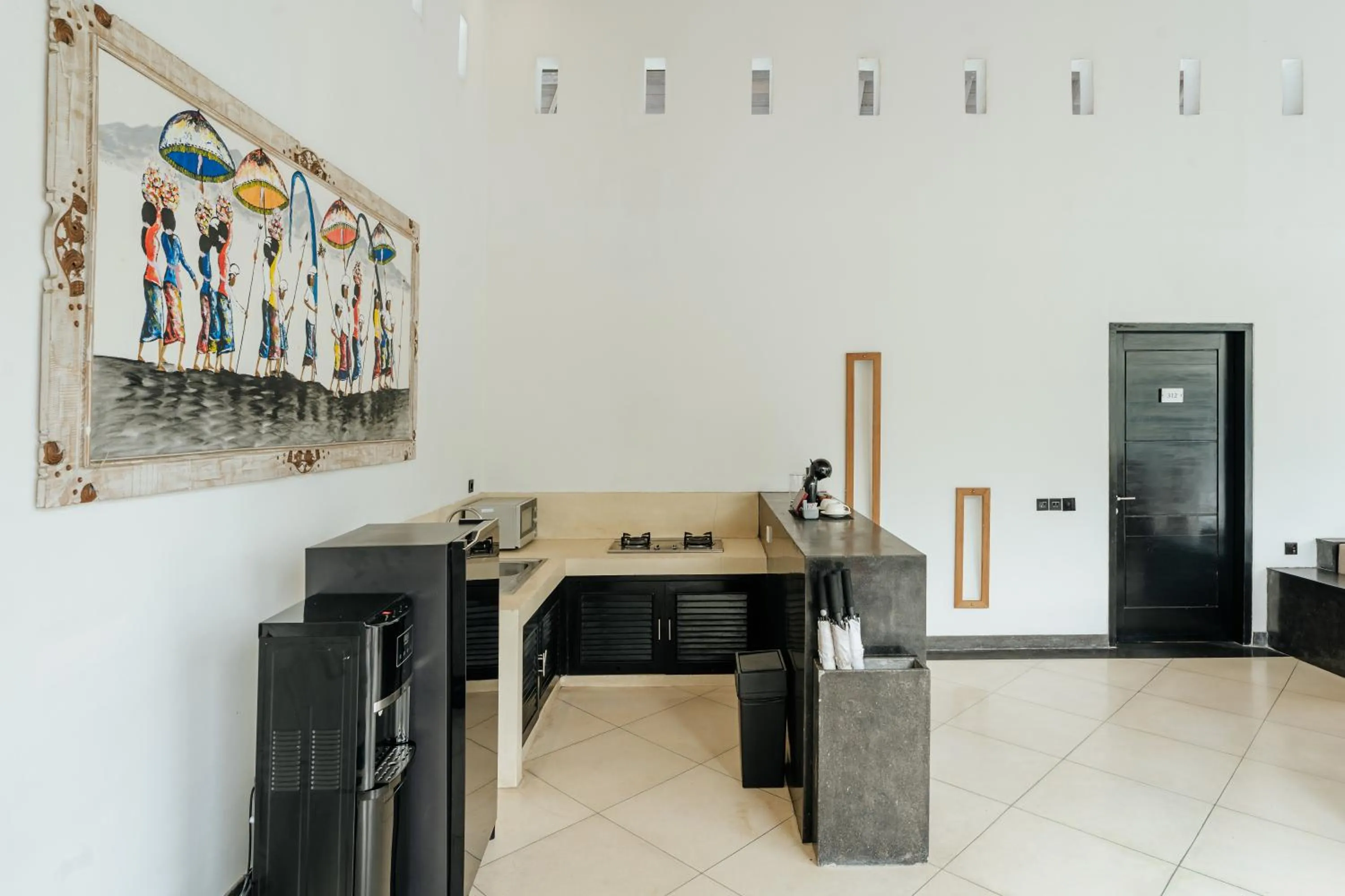 Kitchen or kitchenette in The Seminyak Suites Private Villas