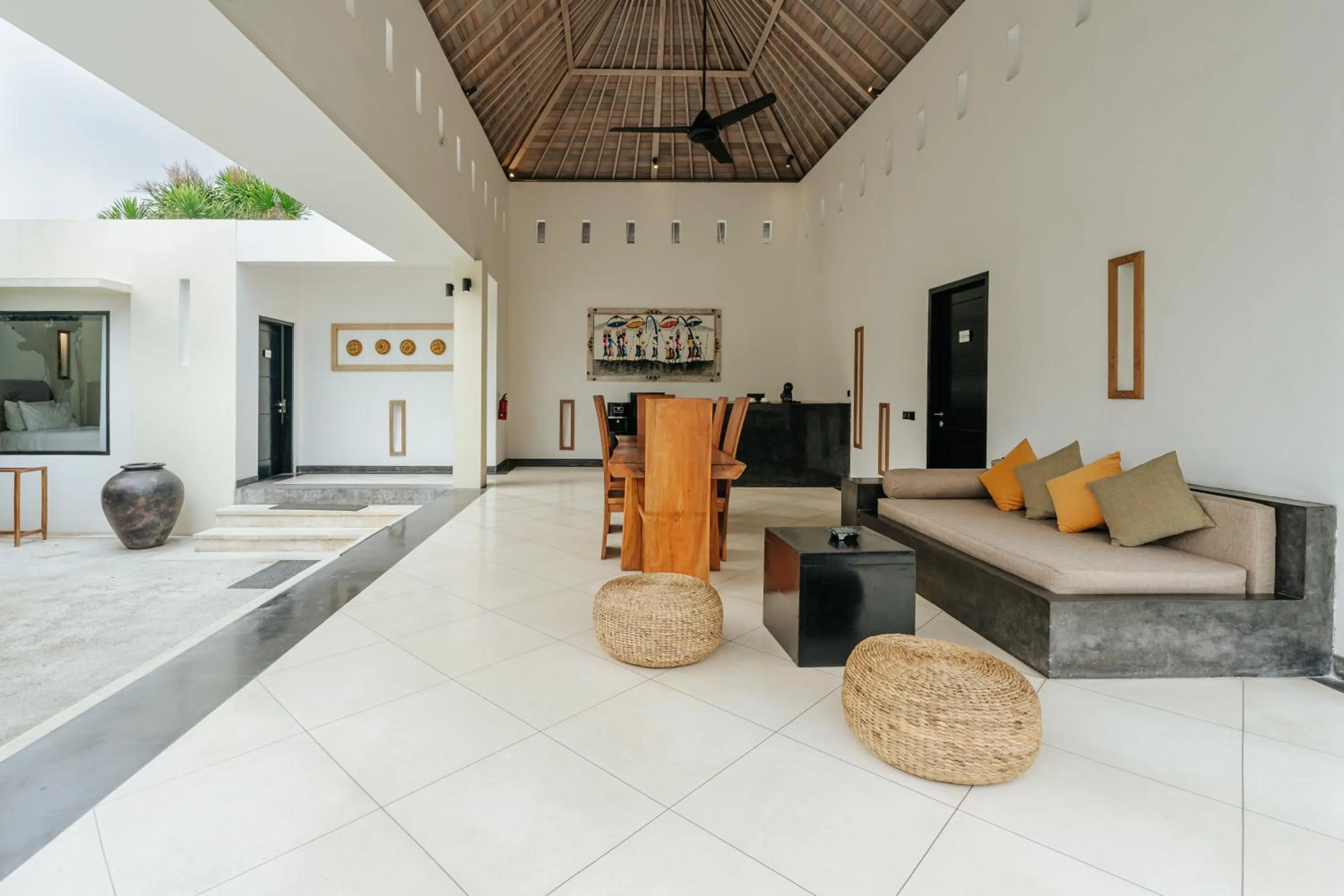 Living room in The Seminyak Suites Private Villas