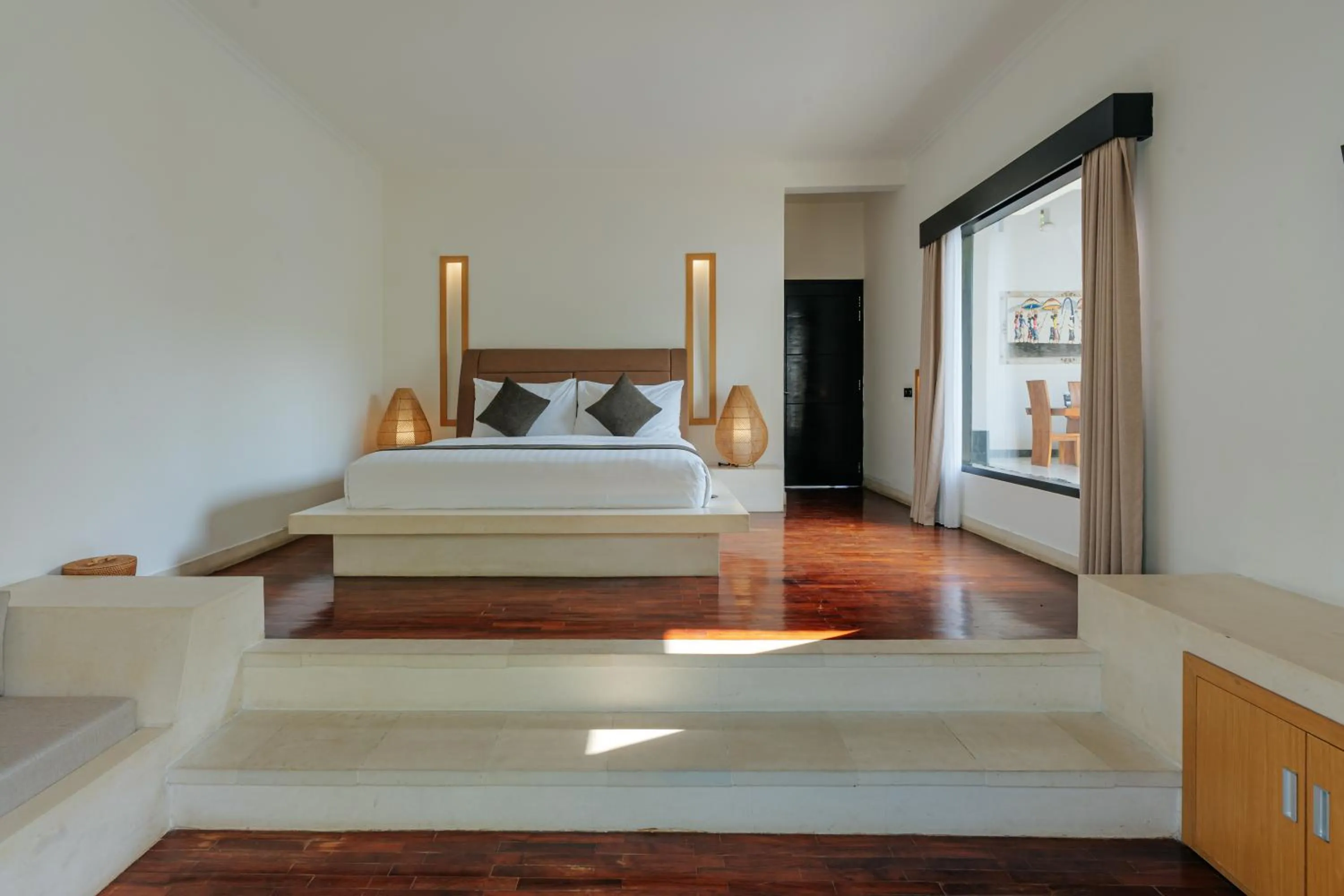 Bedroom, Bed in The Seminyak Suites Private Villas