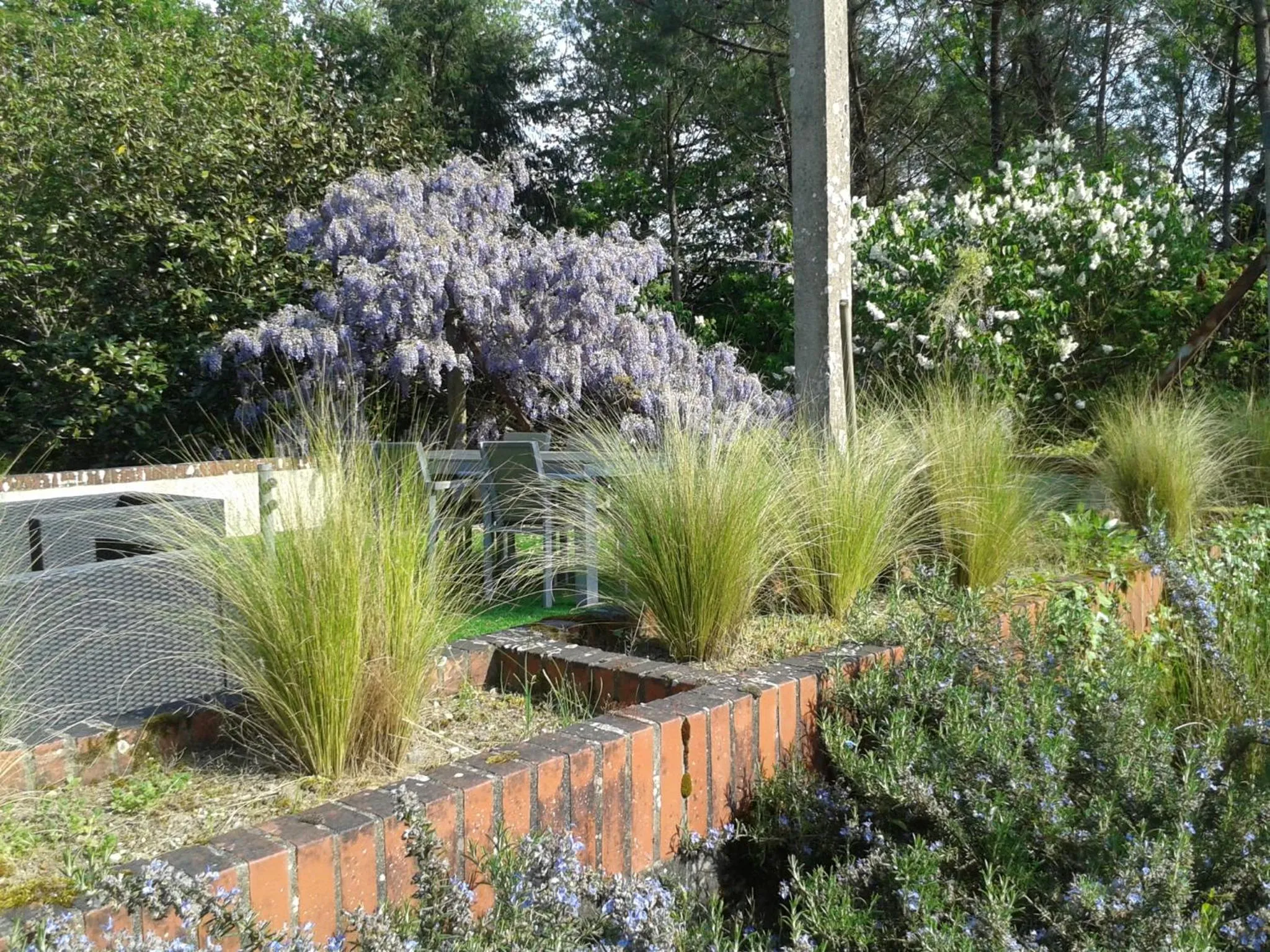 Garden in Château des Bretonnières sur vie - Maison d'hôtes et gîte 4 personnes