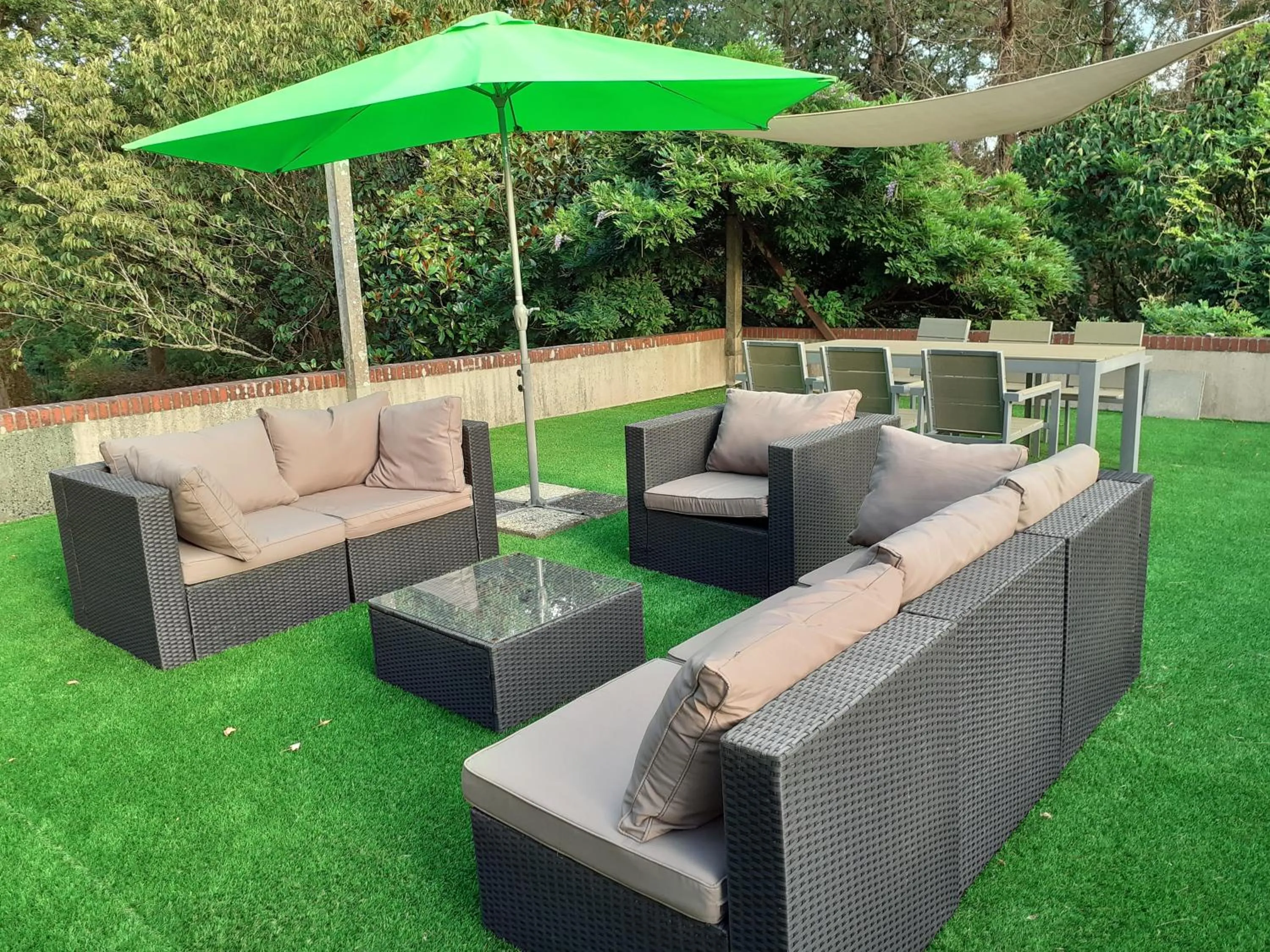 Patio in Château des Bretonnières sur vie - Maison d'hôtes et gîte 4 personnes