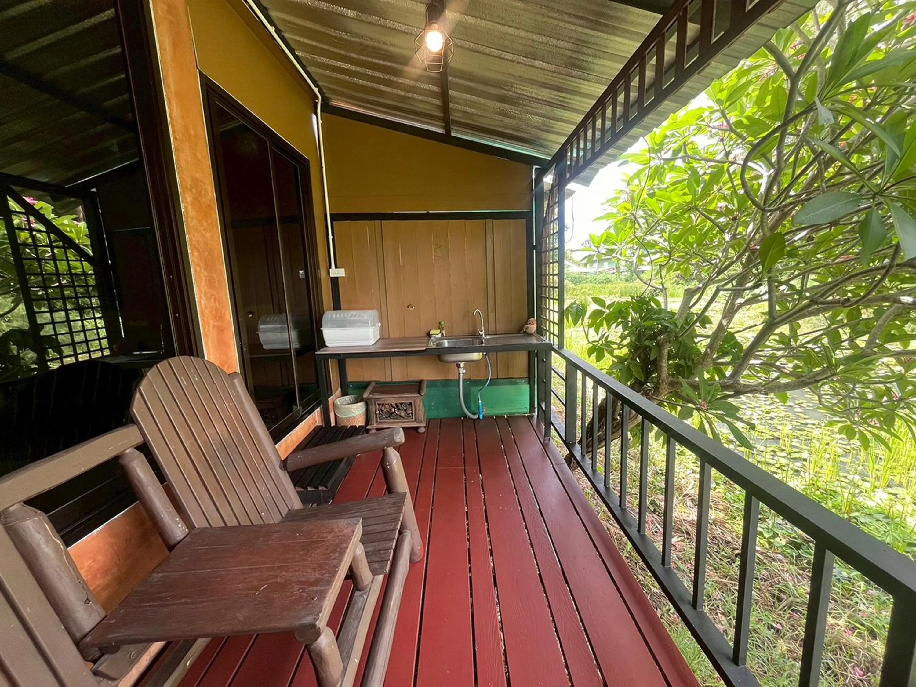 Balcony/Terrace in Saikaew Resort