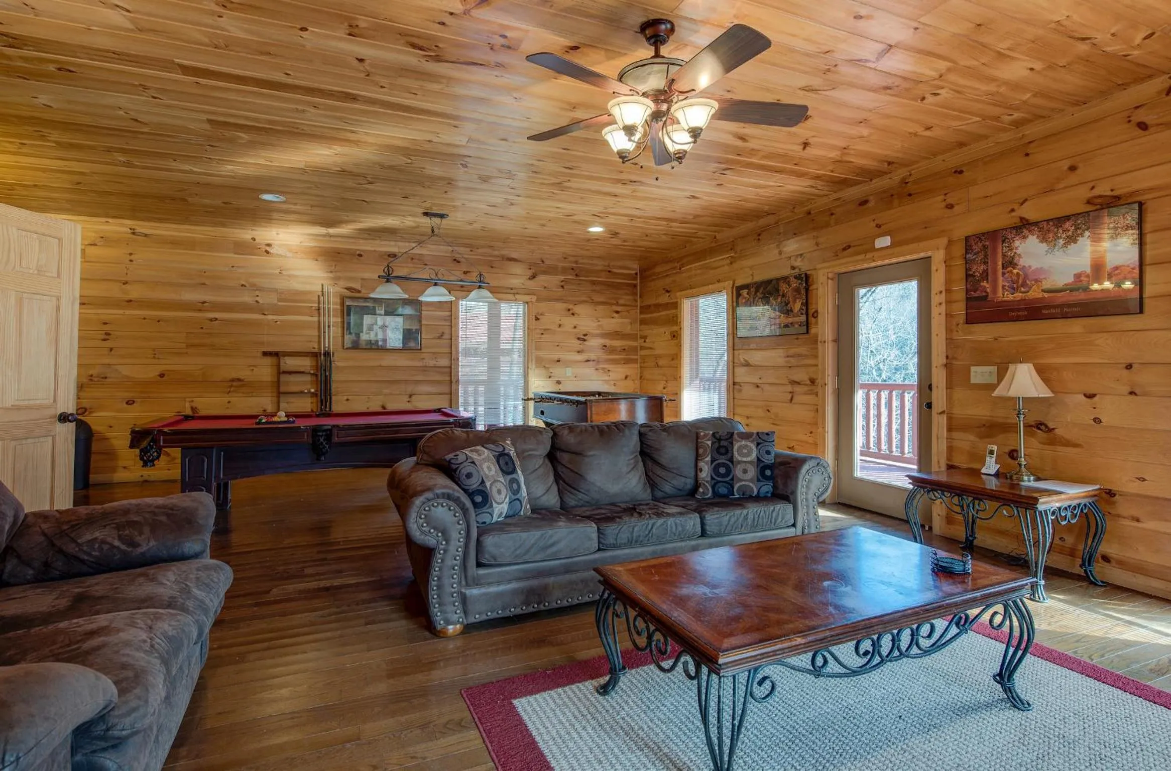 Living room in Take It Easy