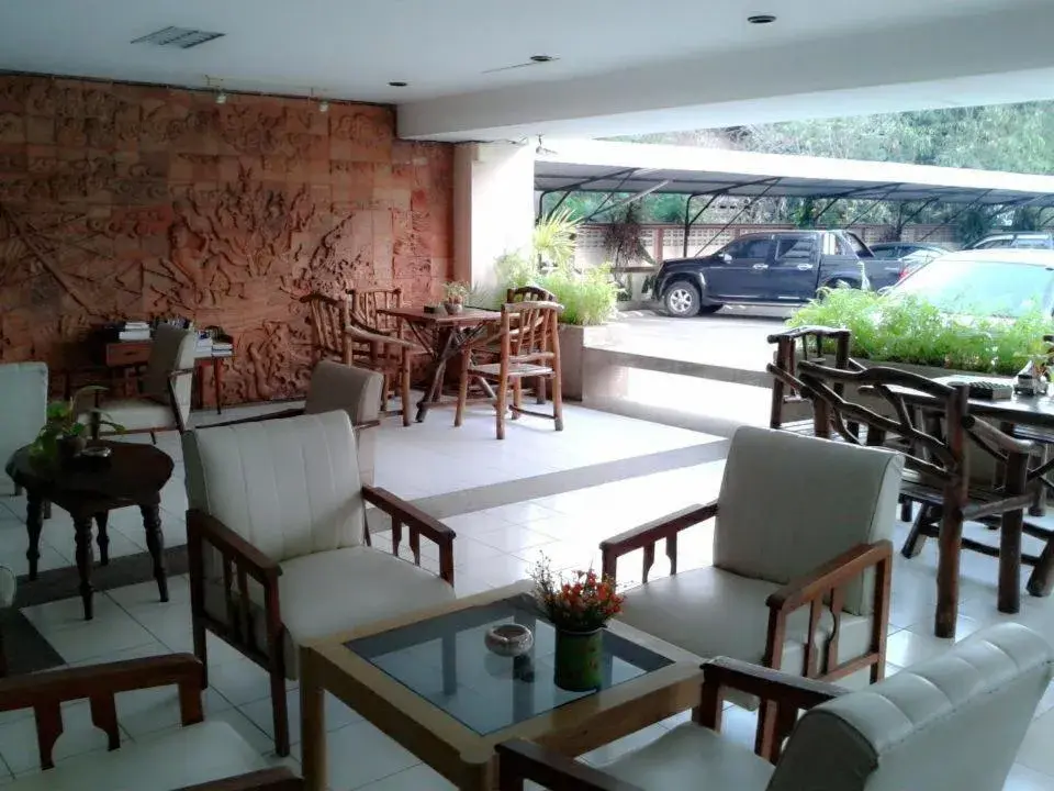 Lobby or reception in M In Korat Service Apartment Lobby or reception in M In Korat Service Apartment