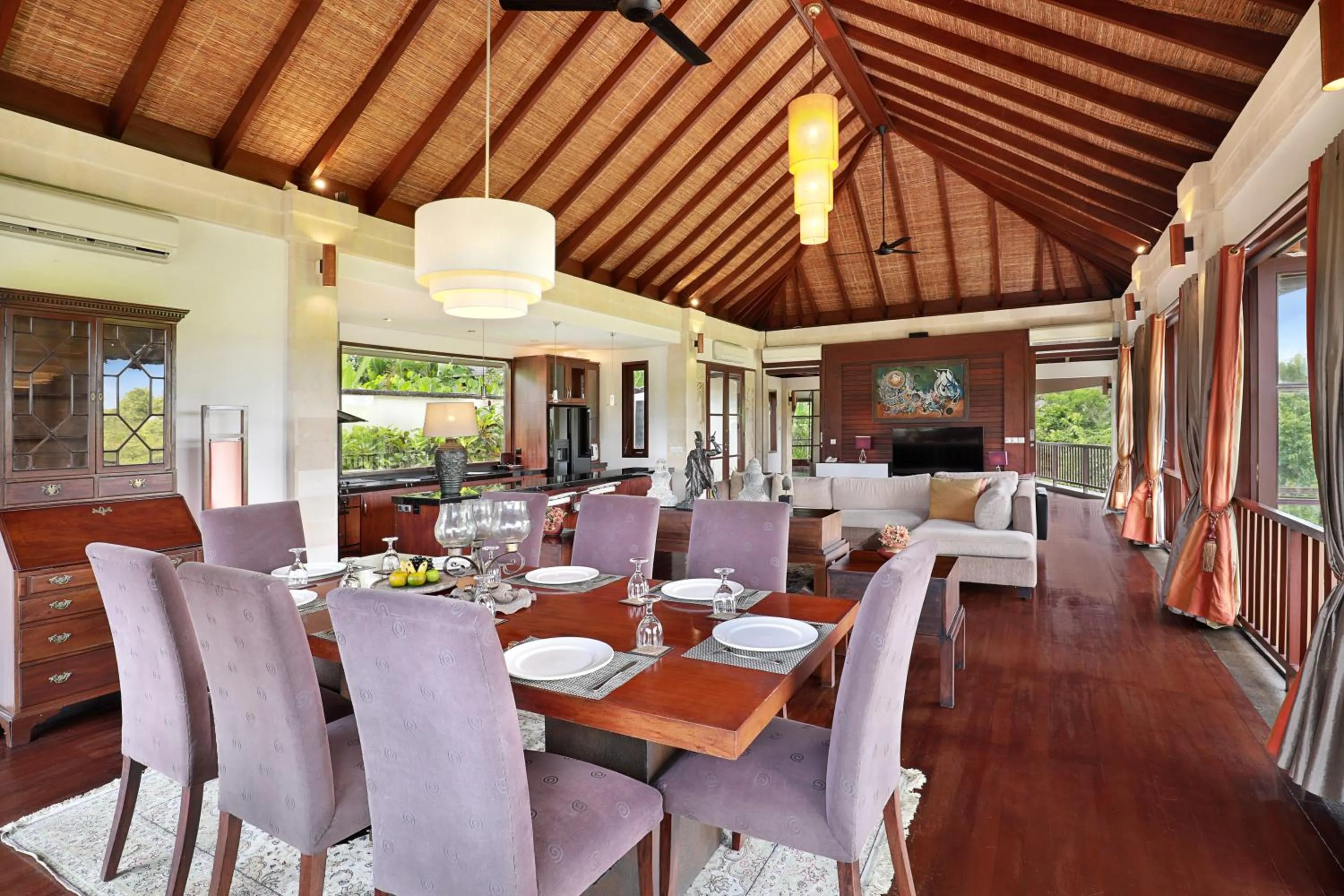 Living room in Gending Kedis Luxury Villas & Spa Estate