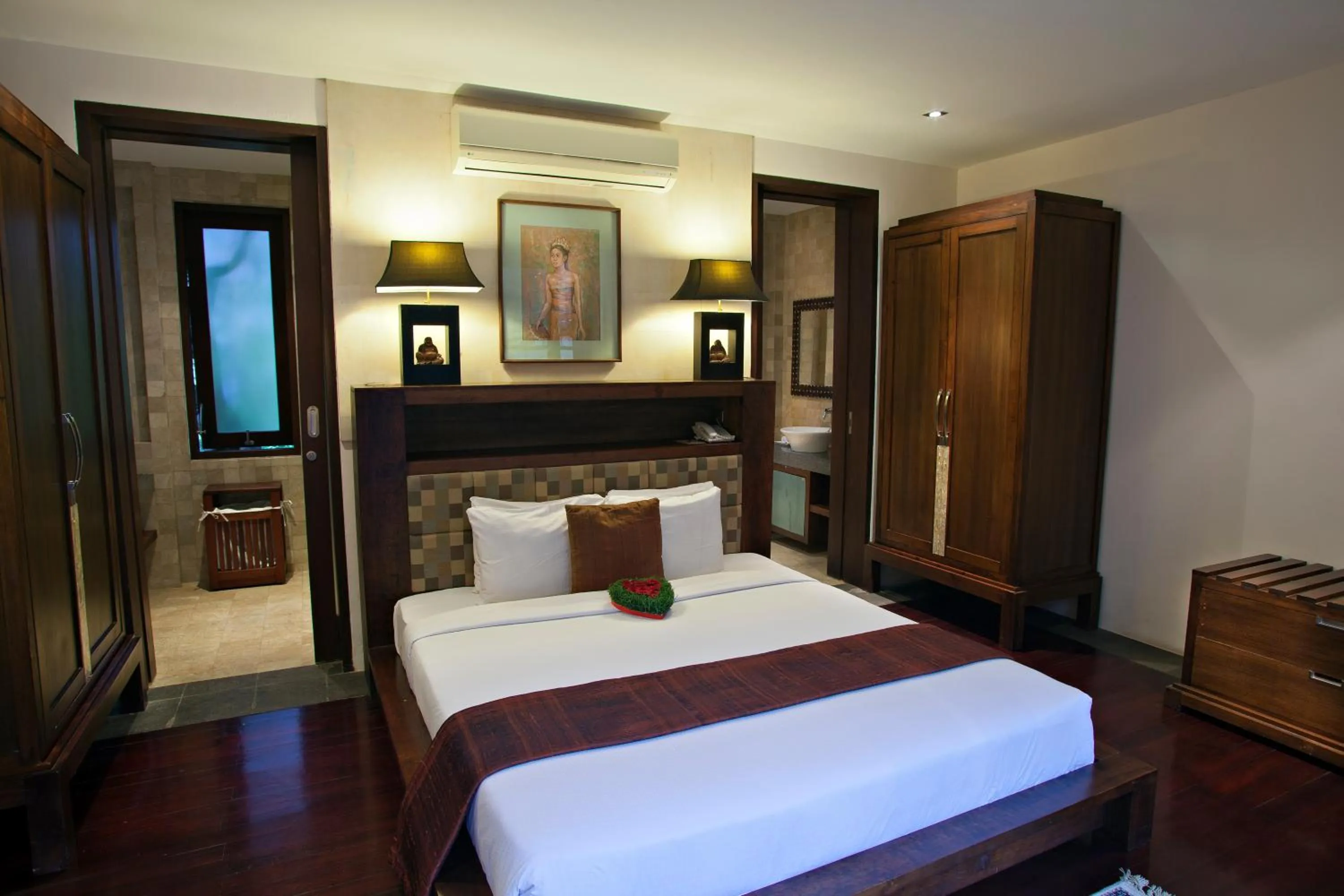 Bed in Gending Kedis Luxury Villas & Spa Estate