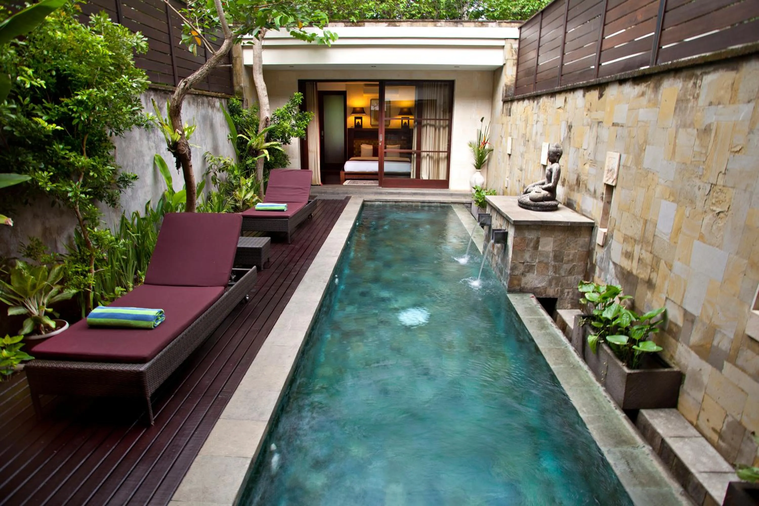 Swimming pool in Gending Kedis Luxury Villas & Spa Estate