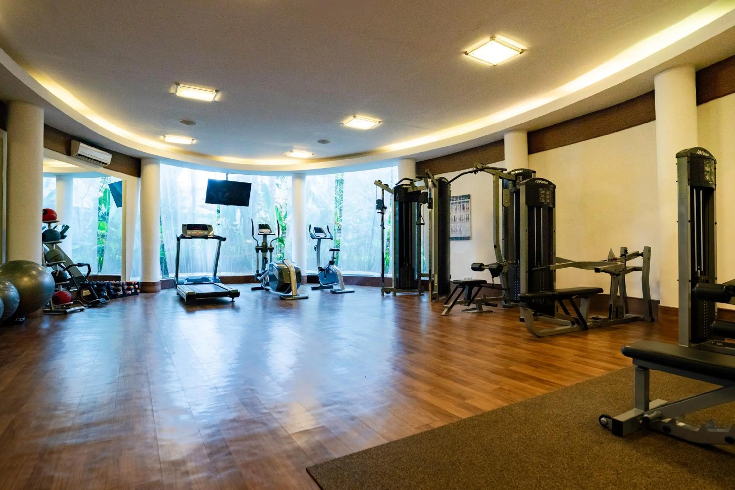 Fitness centre/facilities in Gending Kedis Luxury Villas & Spa Estate