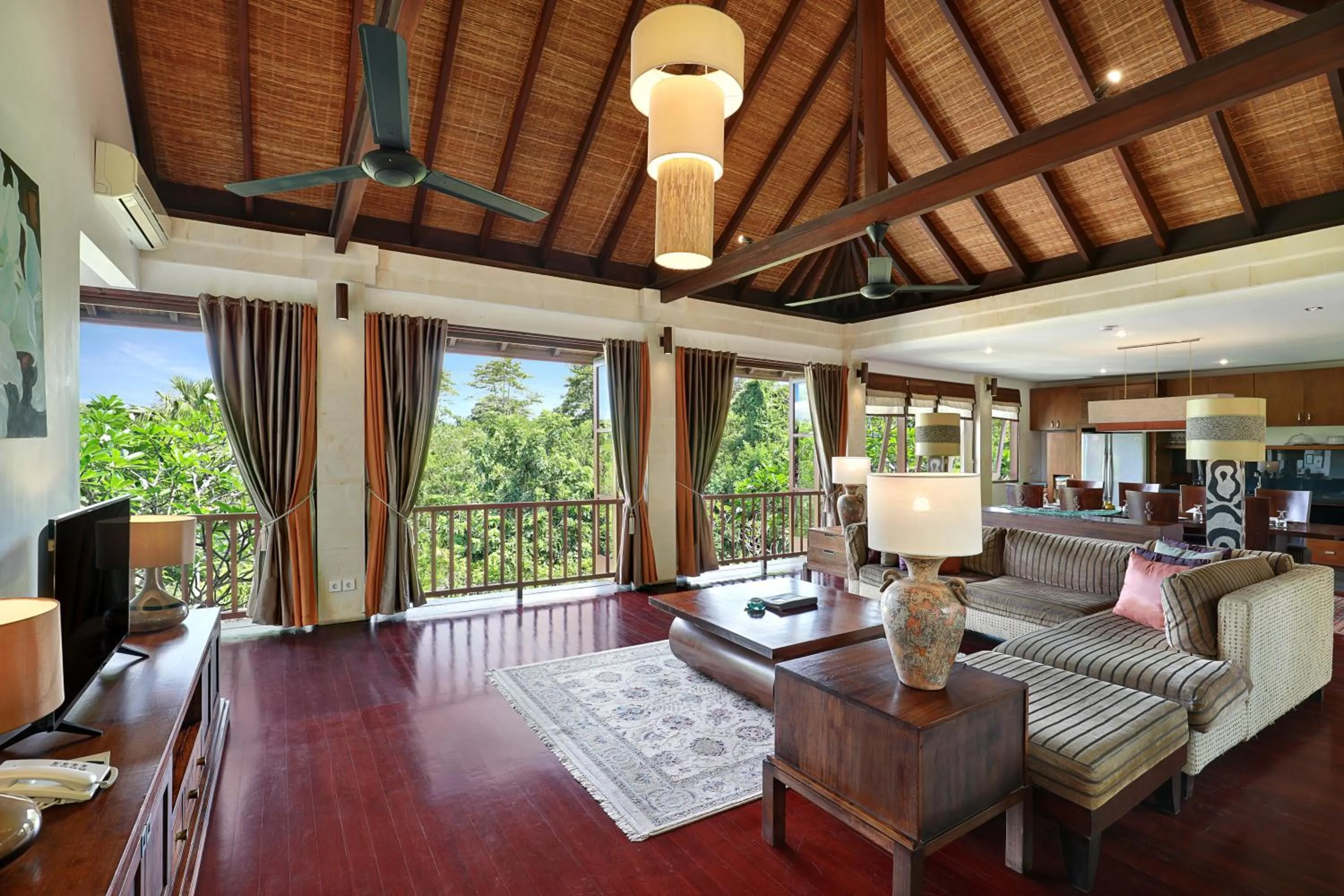 Living room in Gending Kedis Luxury Villas & Spa Estate