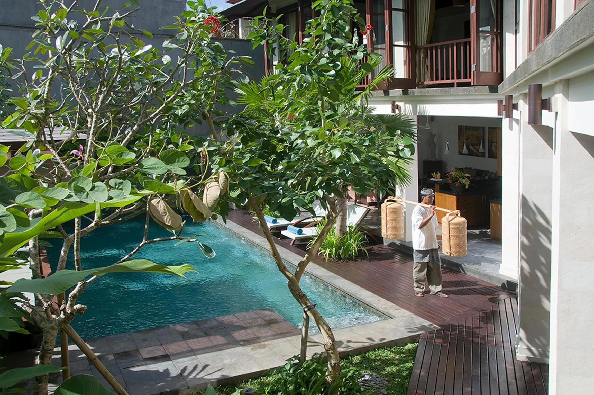 Swimming pool in Gending Kedis Luxury Villas & Spa Estate