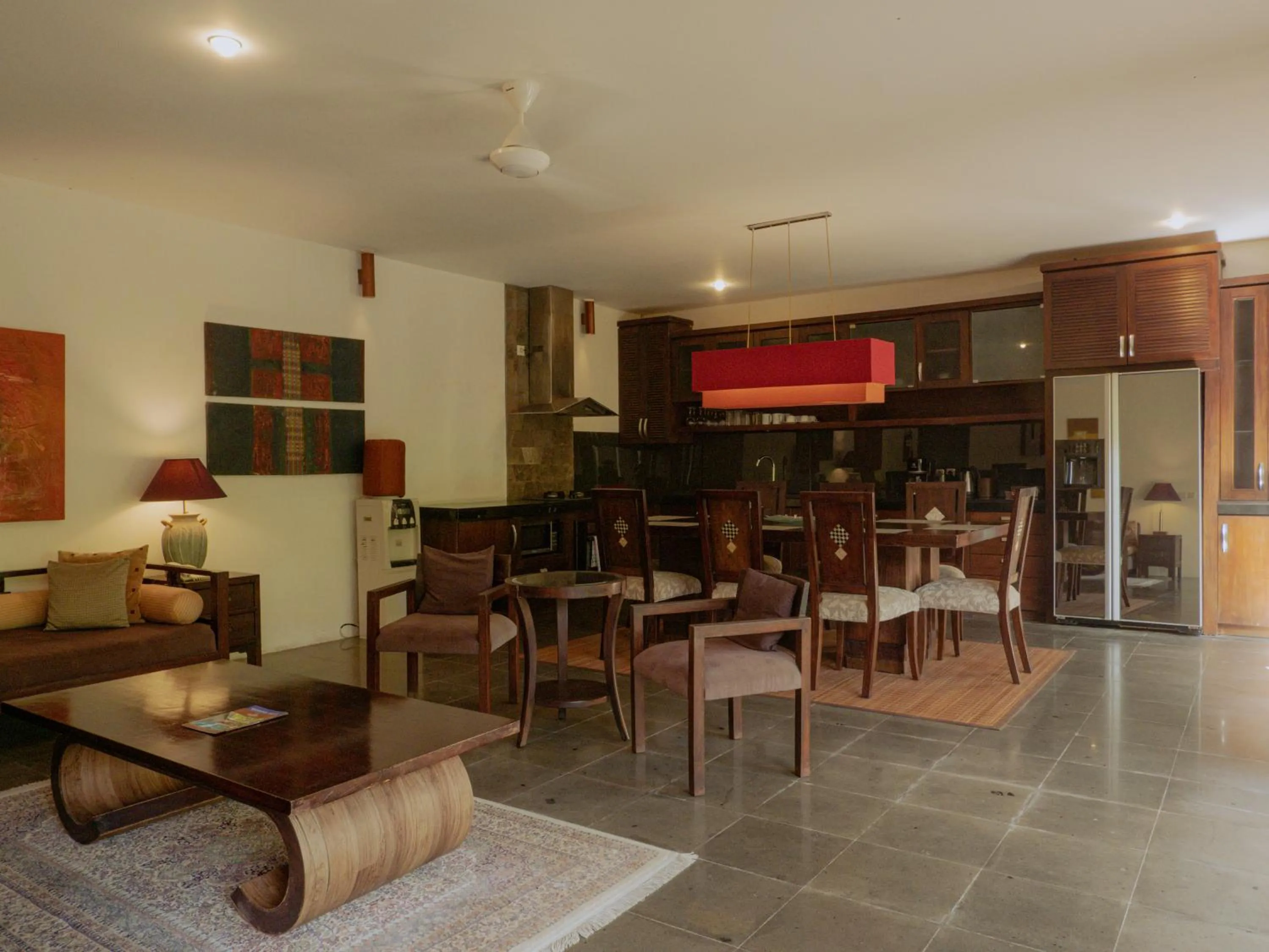 Kitchen or kitchenette in Gending Kedis Luxury Villas & Spa Estate