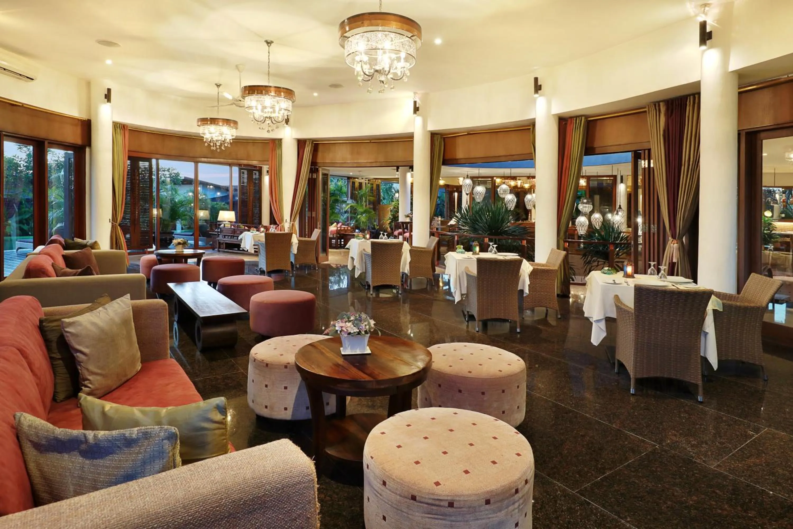 Restaurant/places to eat in Gending Kedis Luxury Villas & Spa Estate