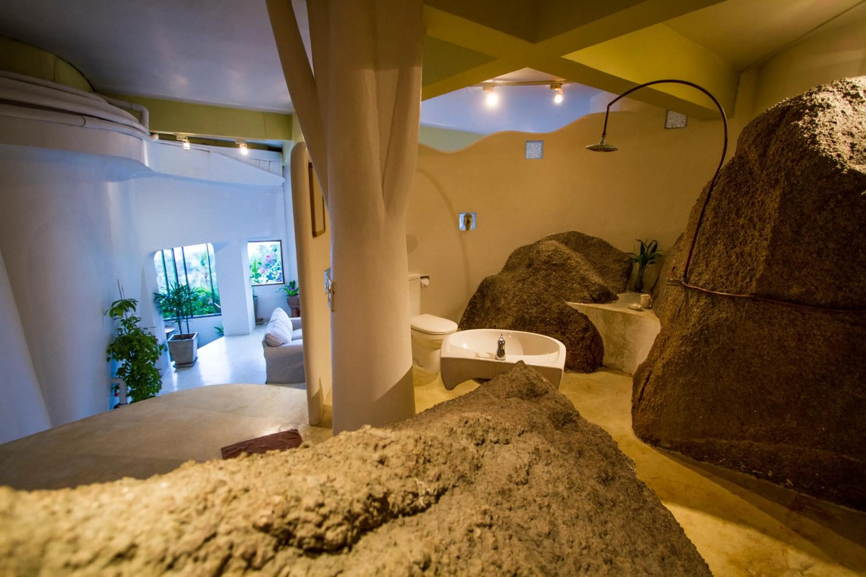Shower in Monkey Flower Villas