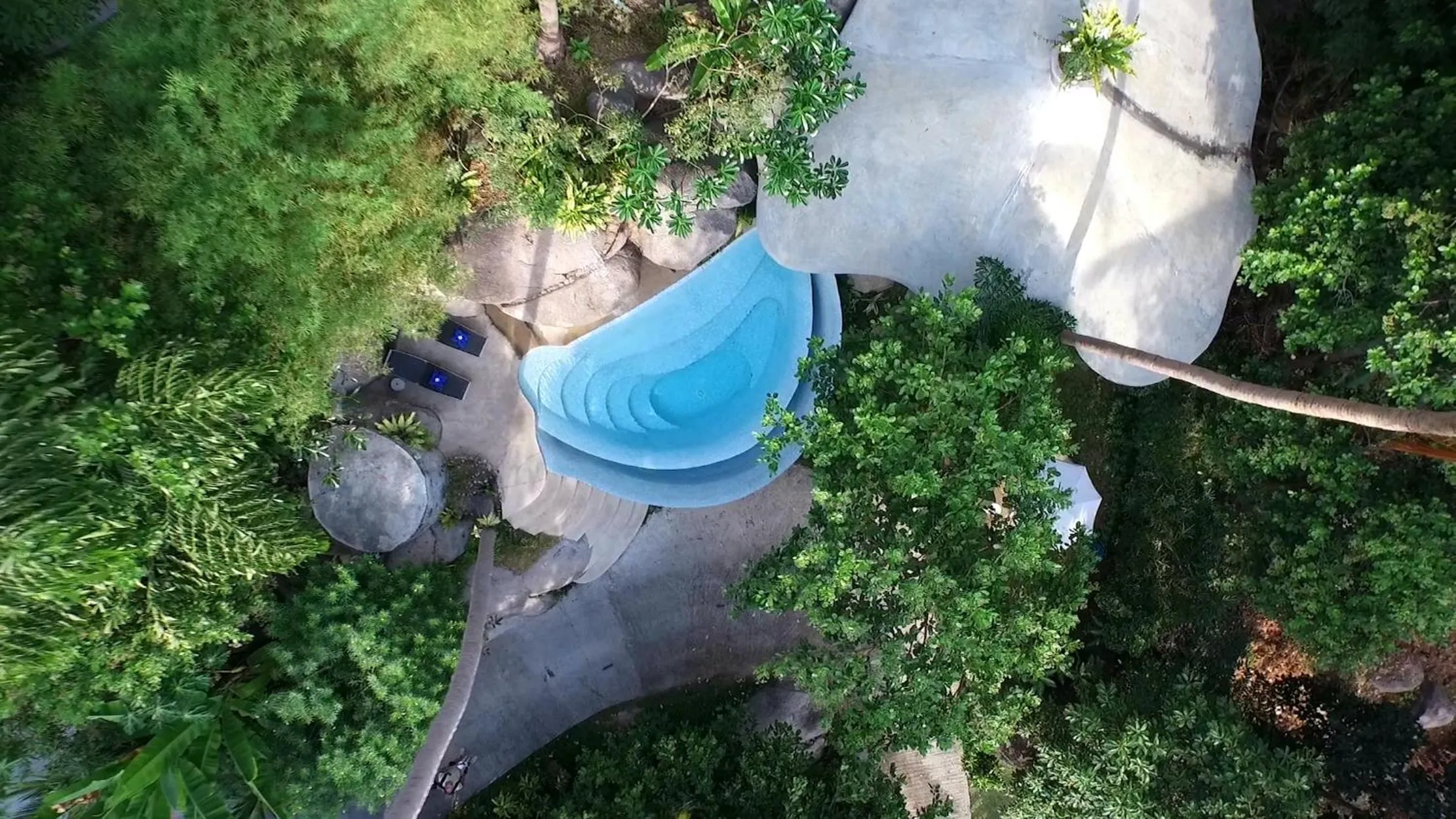 Natural landscape in Monkey Flower Villas