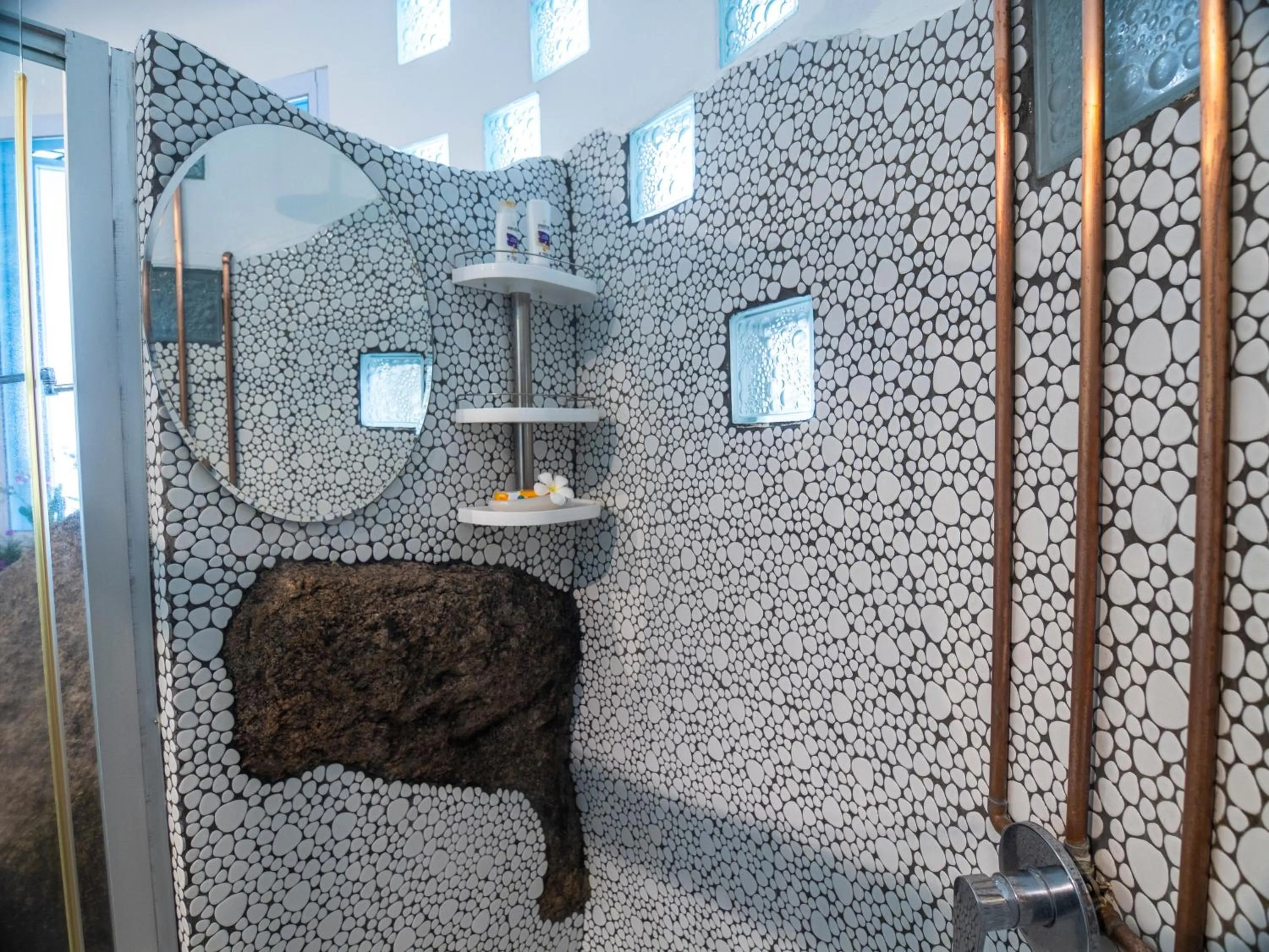 Shower in Monkey Flower Villas