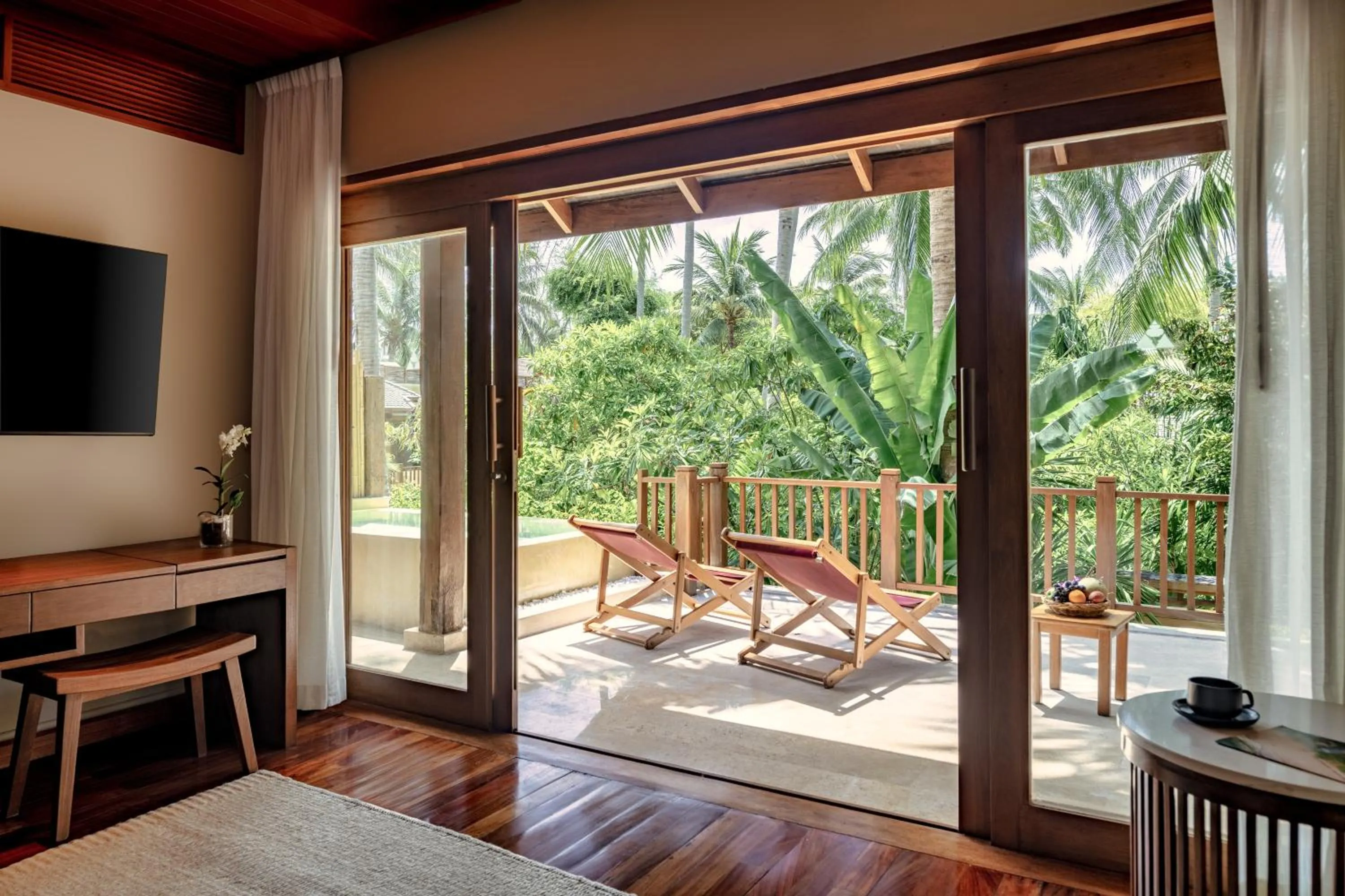 Balcony/Terrace in Anantara Rasananda Koh Phangan Villas