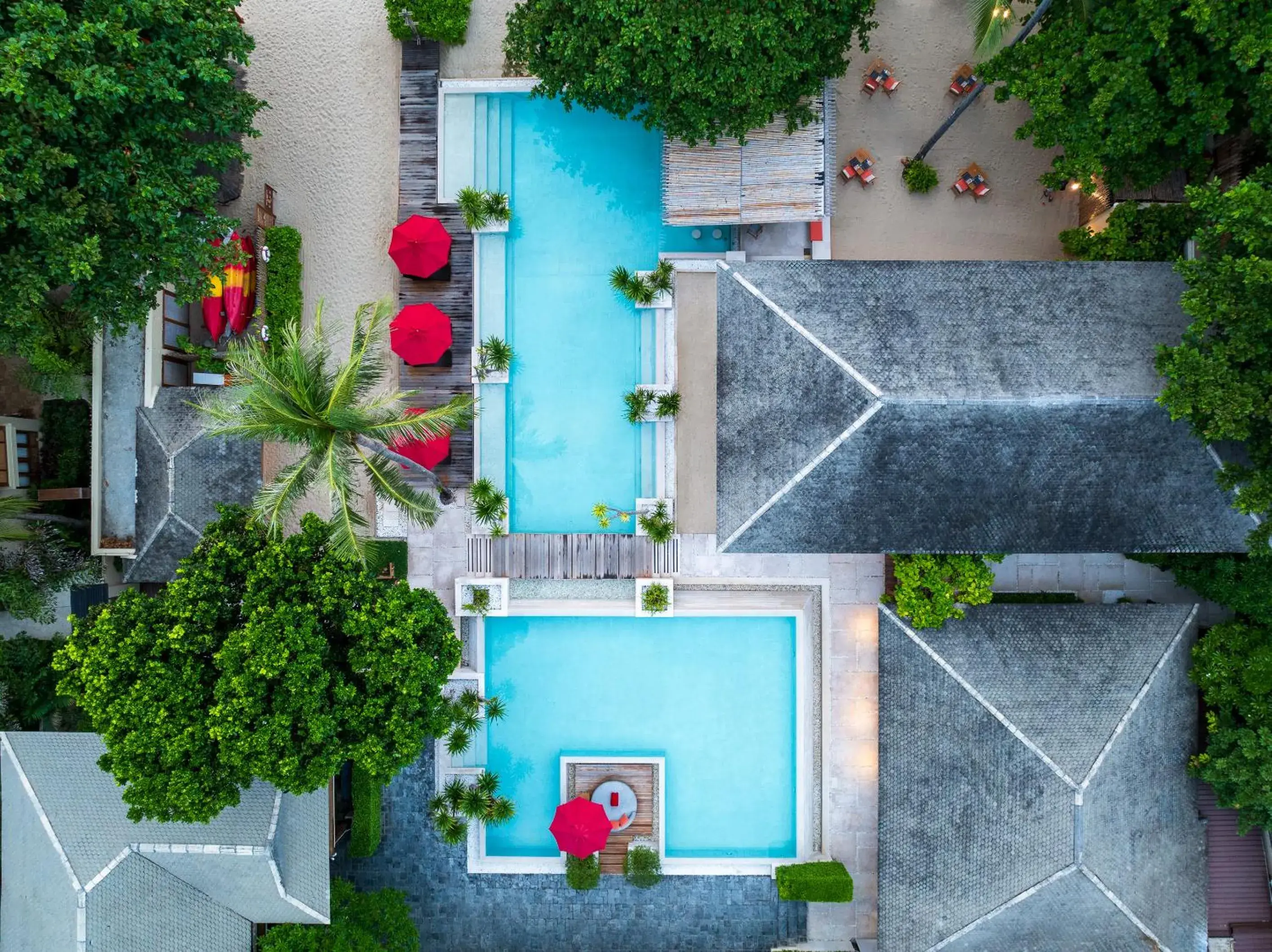 Property building in Anantara Rasananda Koh Phangan Villas Property building in Anantara Rasananda Koh Phangan Villas