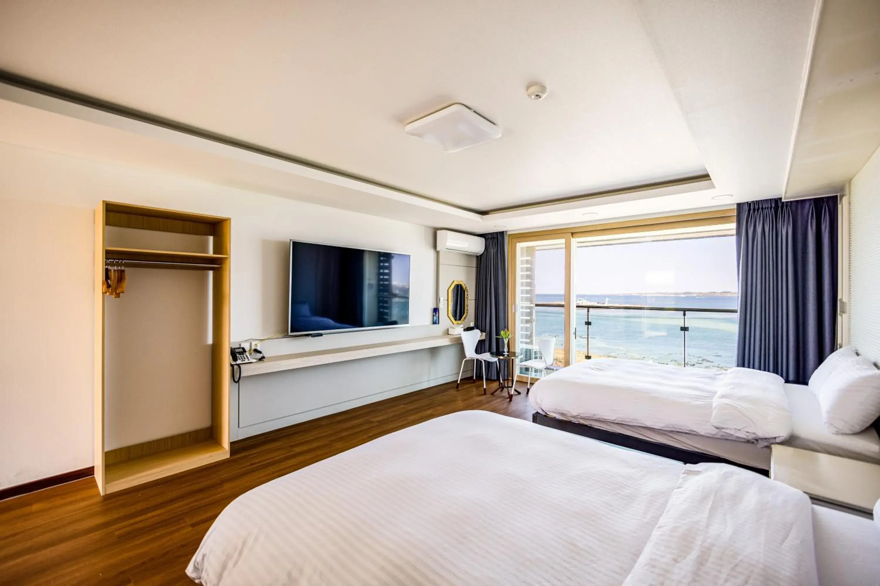 Bed in Jeju Arumdaun Resort Bed in Jeju Arumdaun Resort