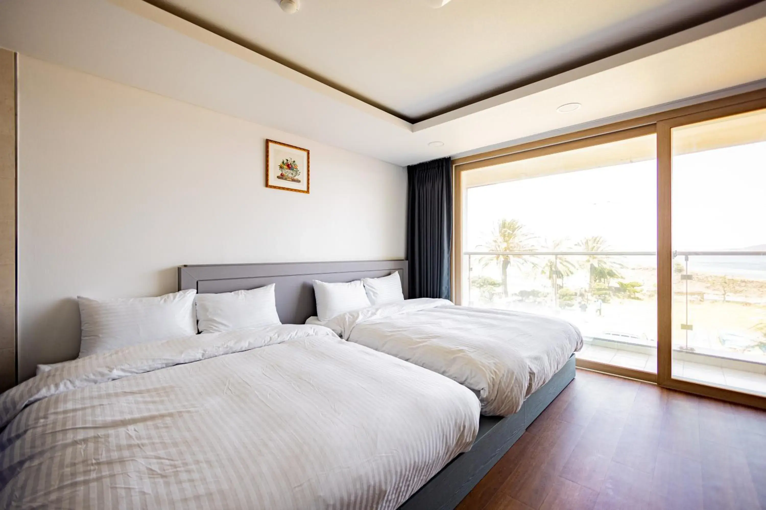 Bed in Jeju Arumdaun Resort Bed in Jeju Arumdaun Resort