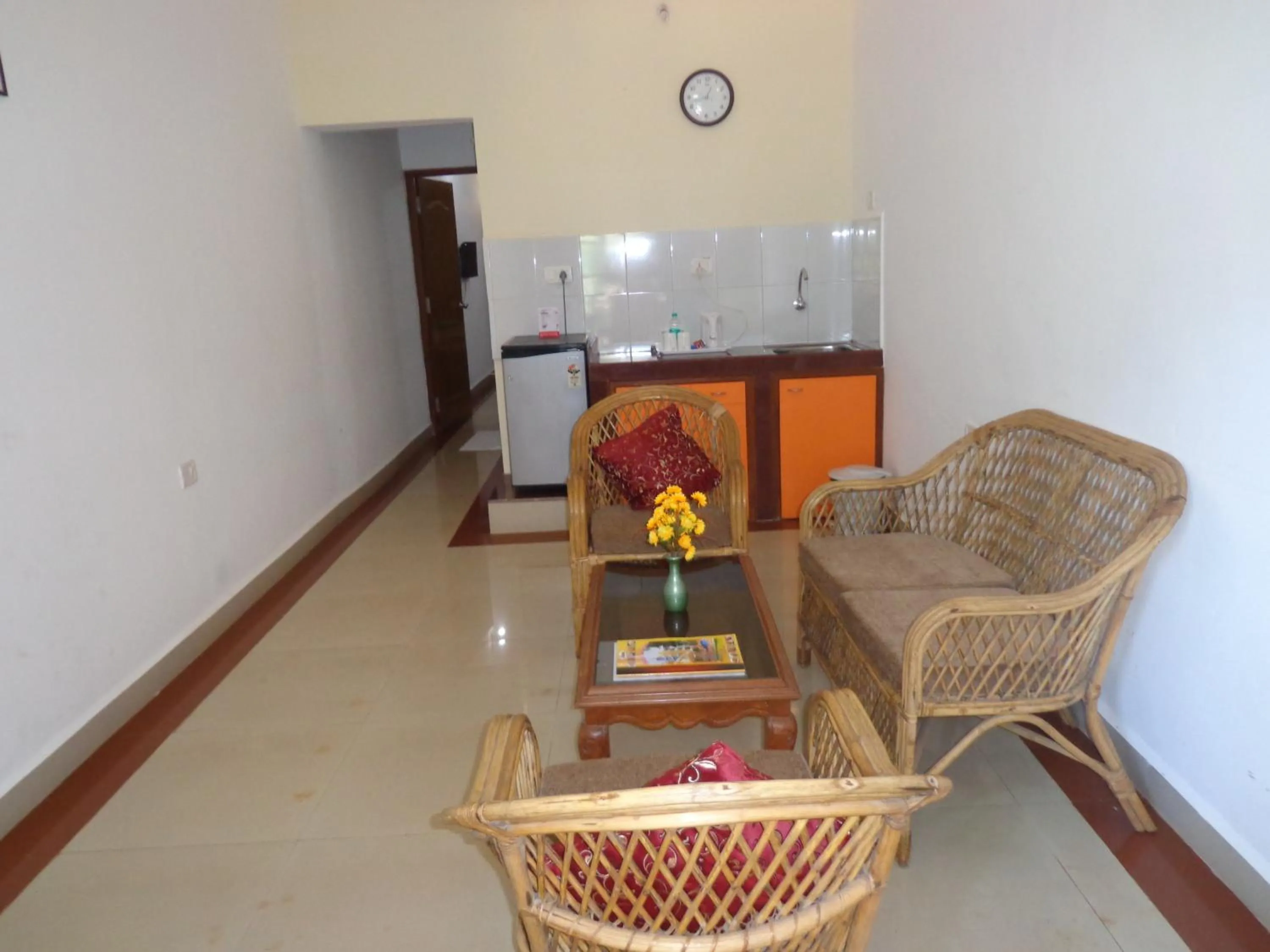 Seating area in The Tubki Resort