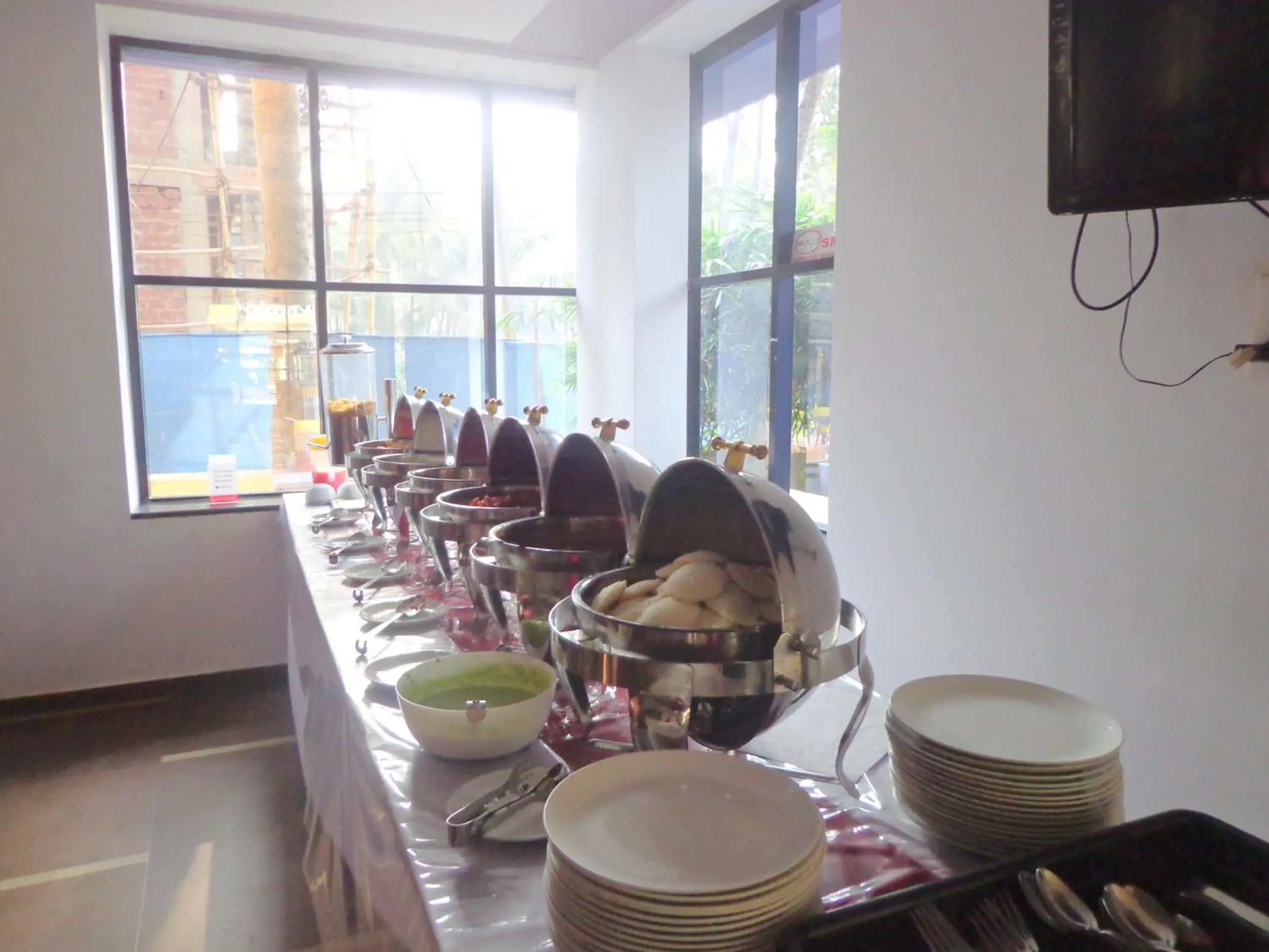 Continental breakfast in The Tubki Resort Continental breakfast in The Tubki Resort