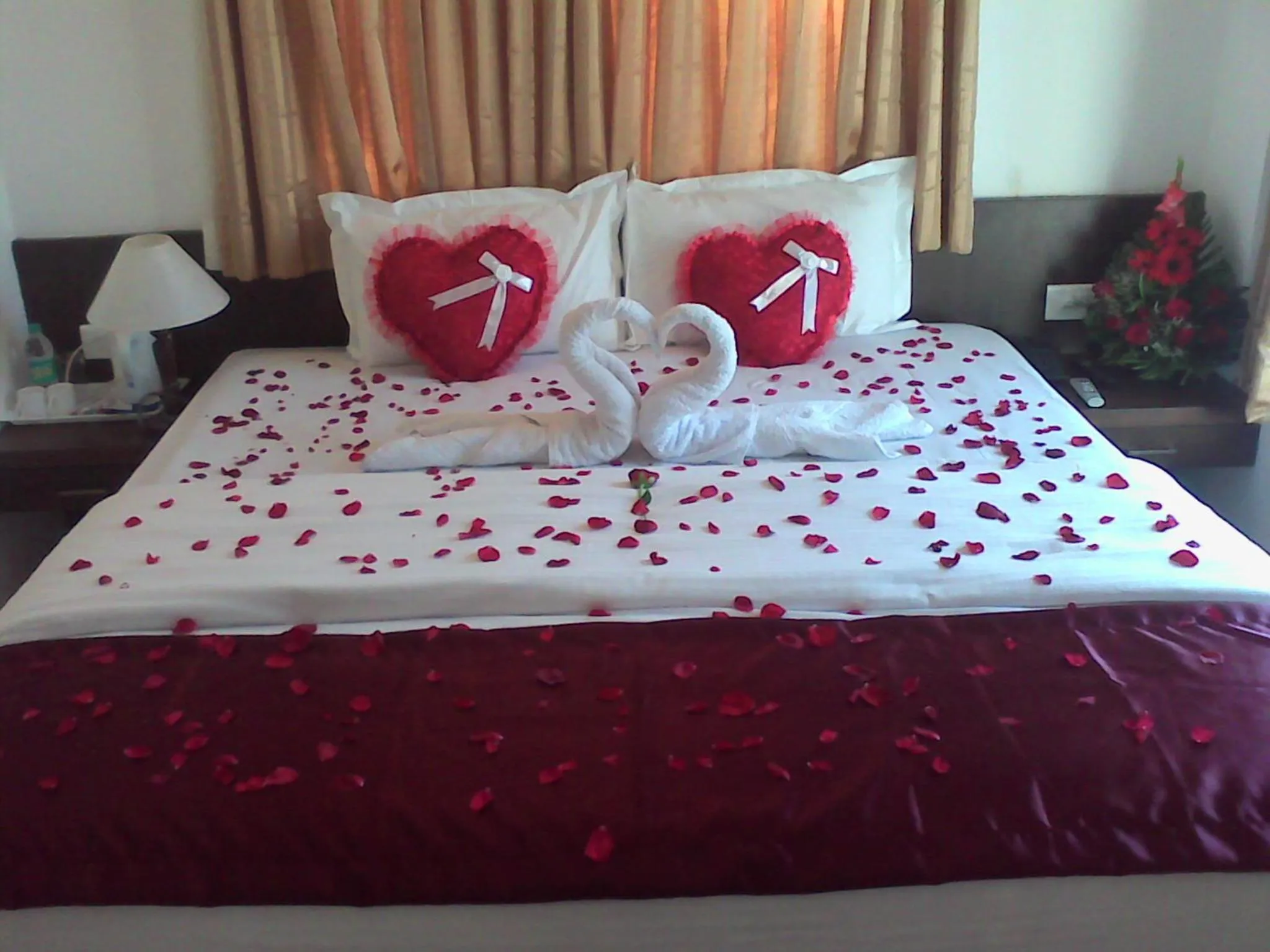 Bed in The Tubki Resort