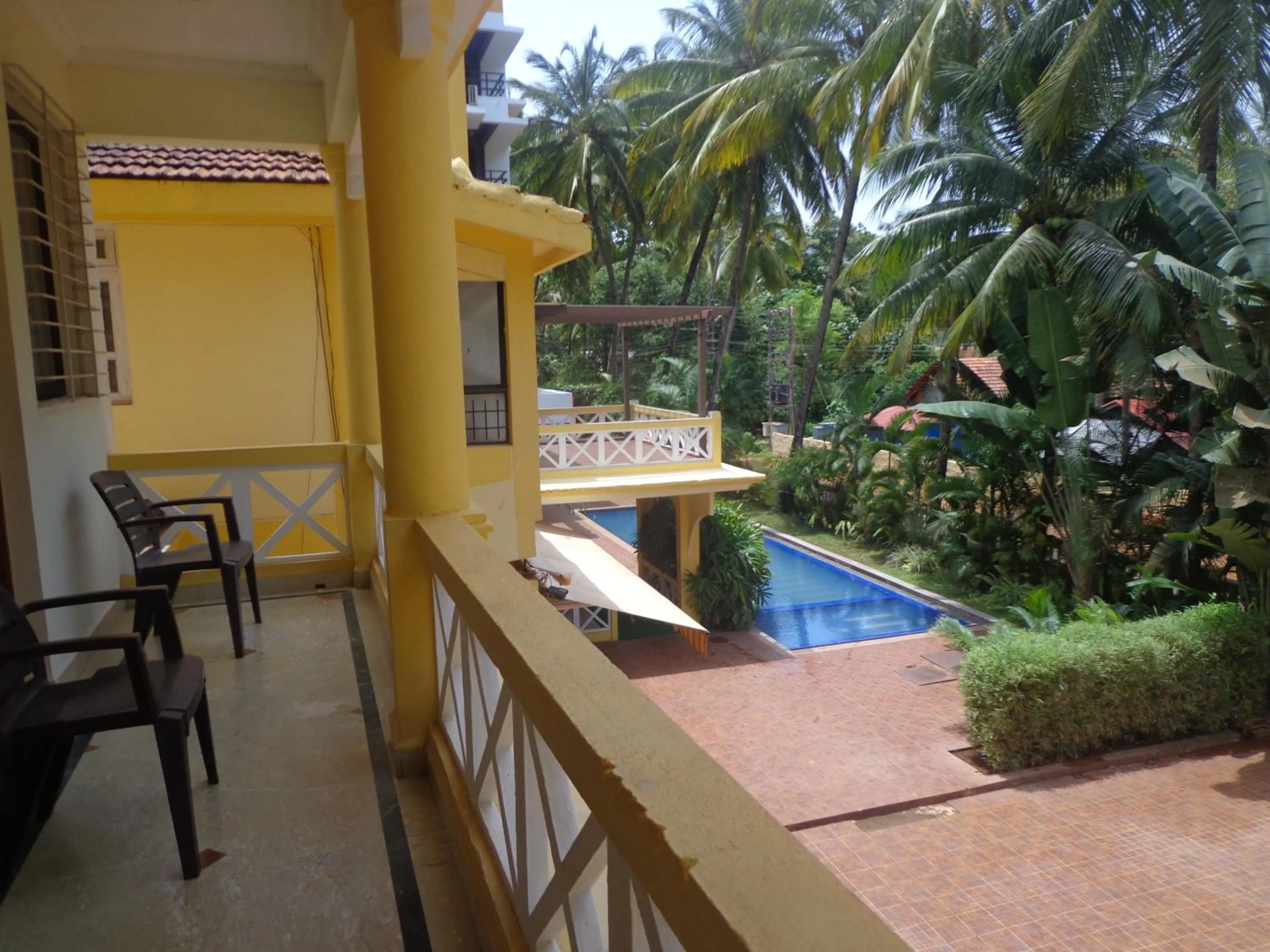 Pool view in The Tubki Resort