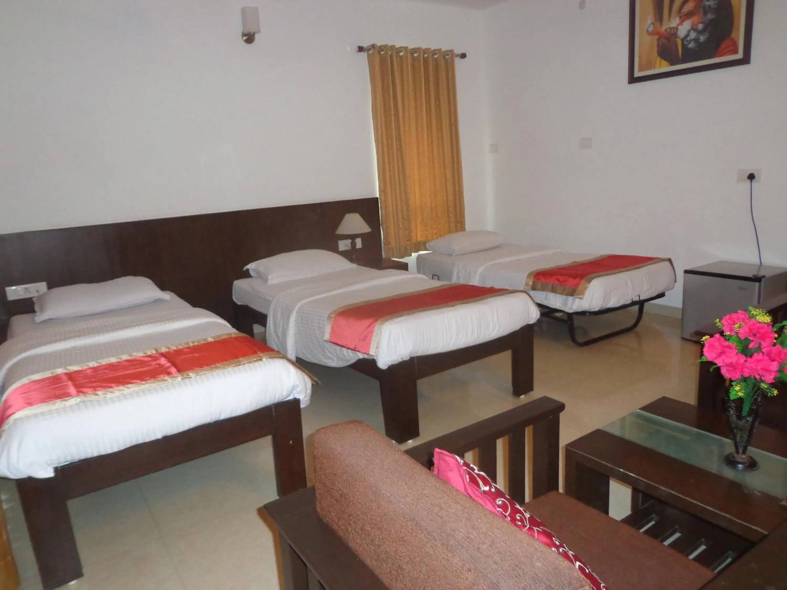 Bed in The Tubki Resort