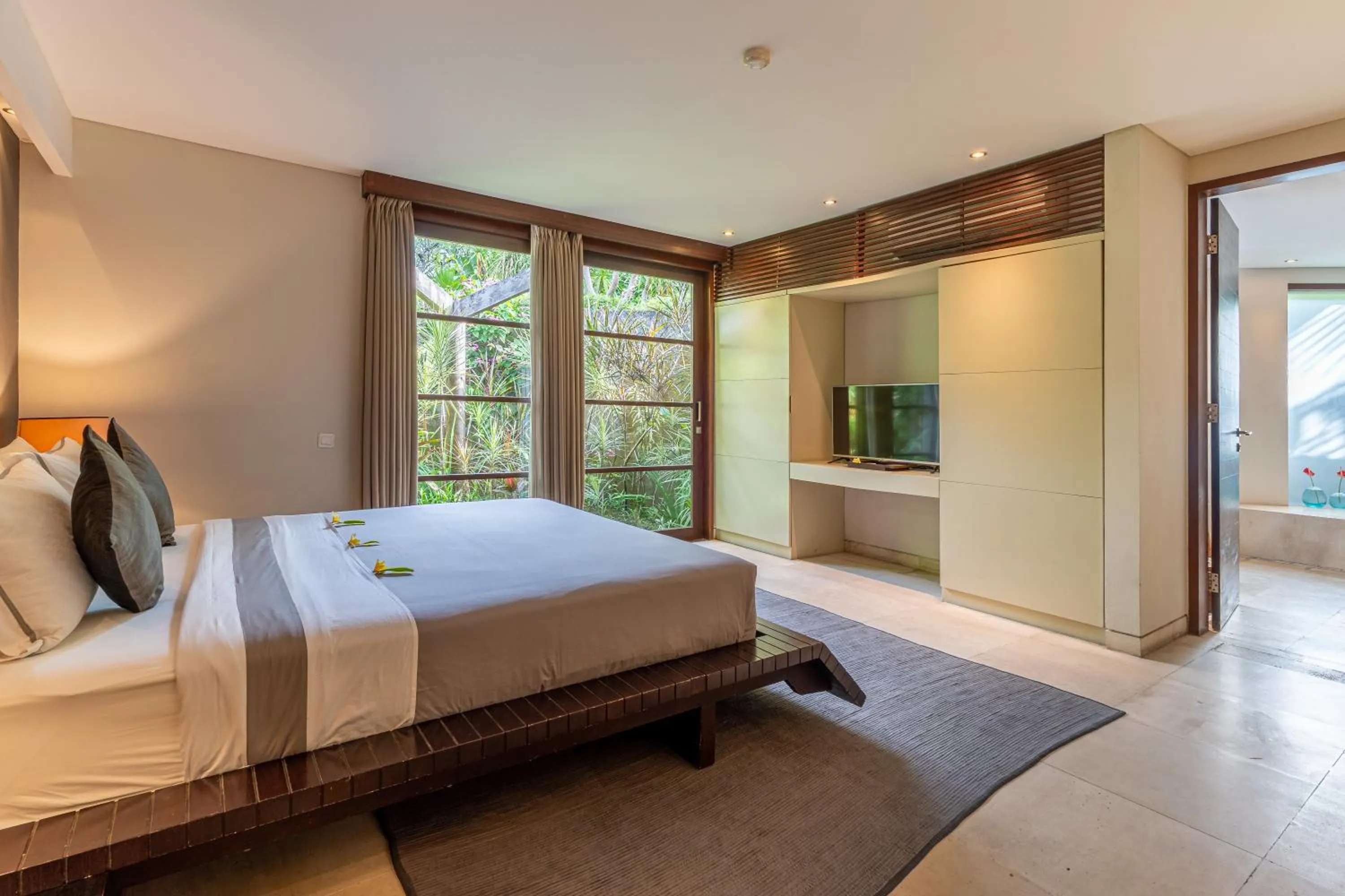 Bedroom, Bed in The Layar - Designer Villas and Spa, CHSE Certified