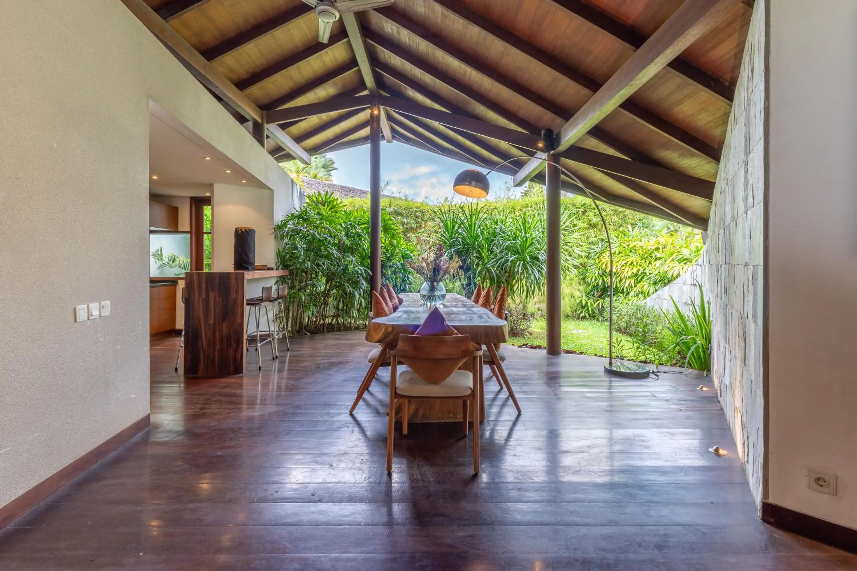 Dining area in The Layar - Designer Villas and Spa, CHSE Certified