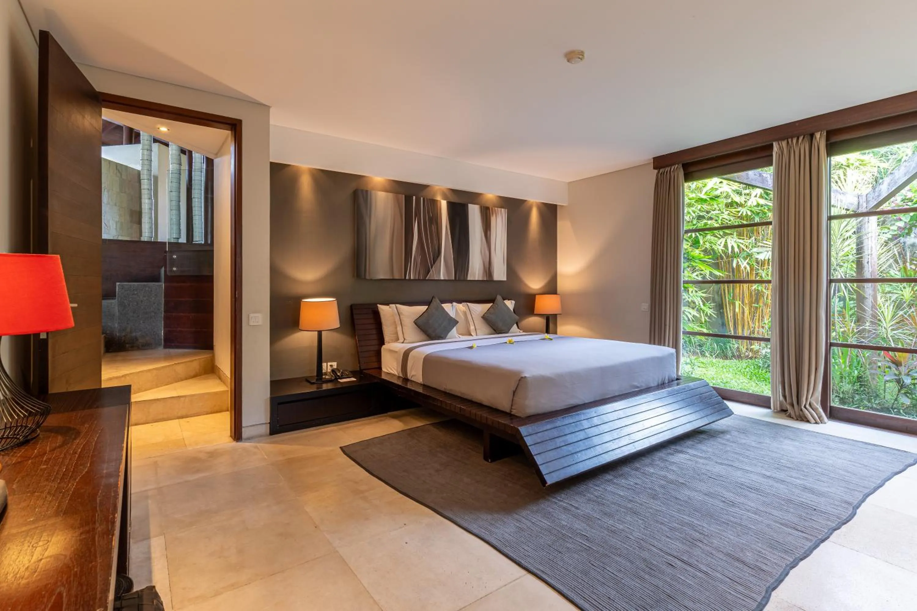 Bedroom, Bed in The Layar - Designer Villas and Spa, CHSE Certified