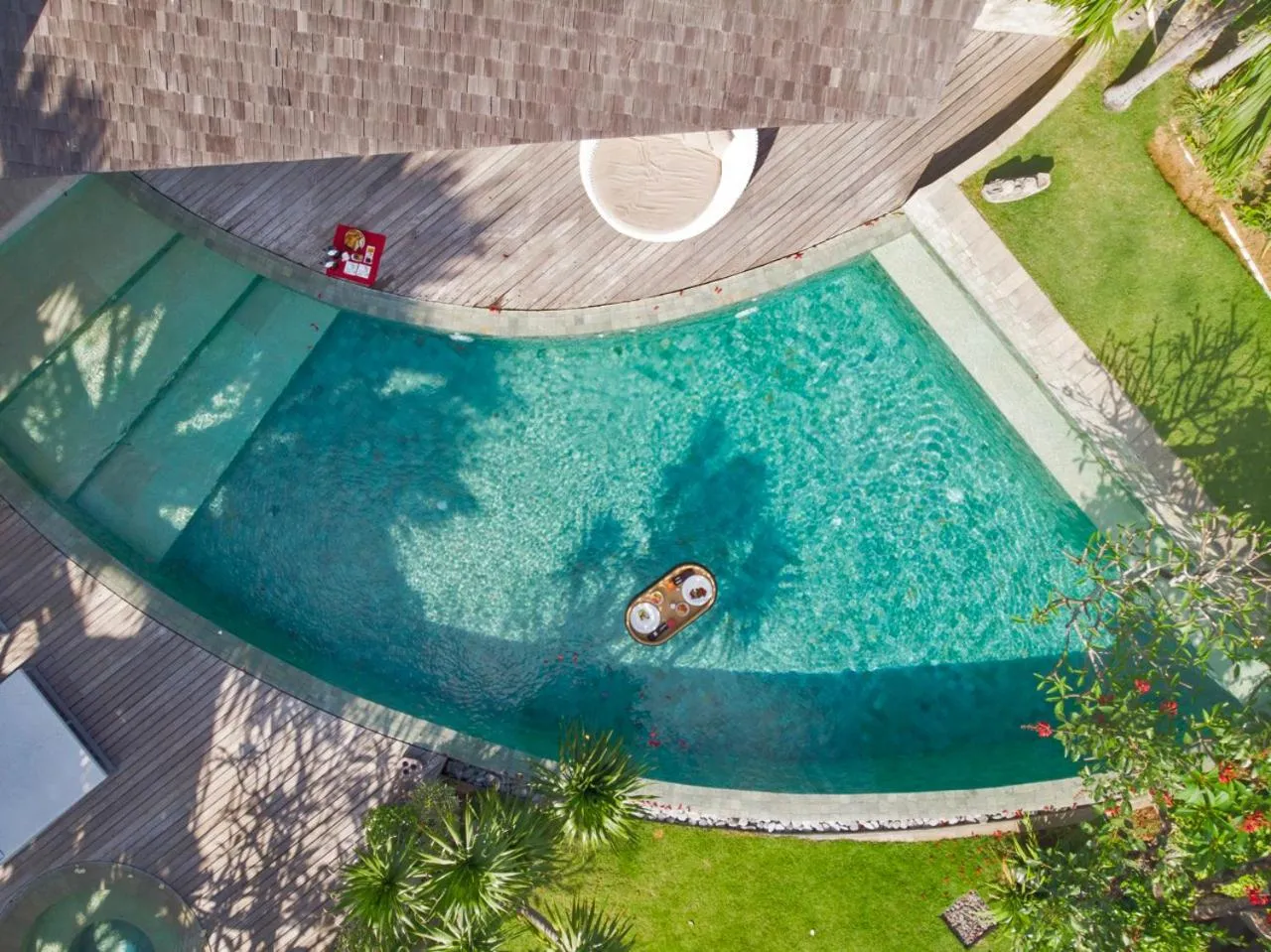 Pool view in The Layar - Designer Villas and Spa, CHSE Certified