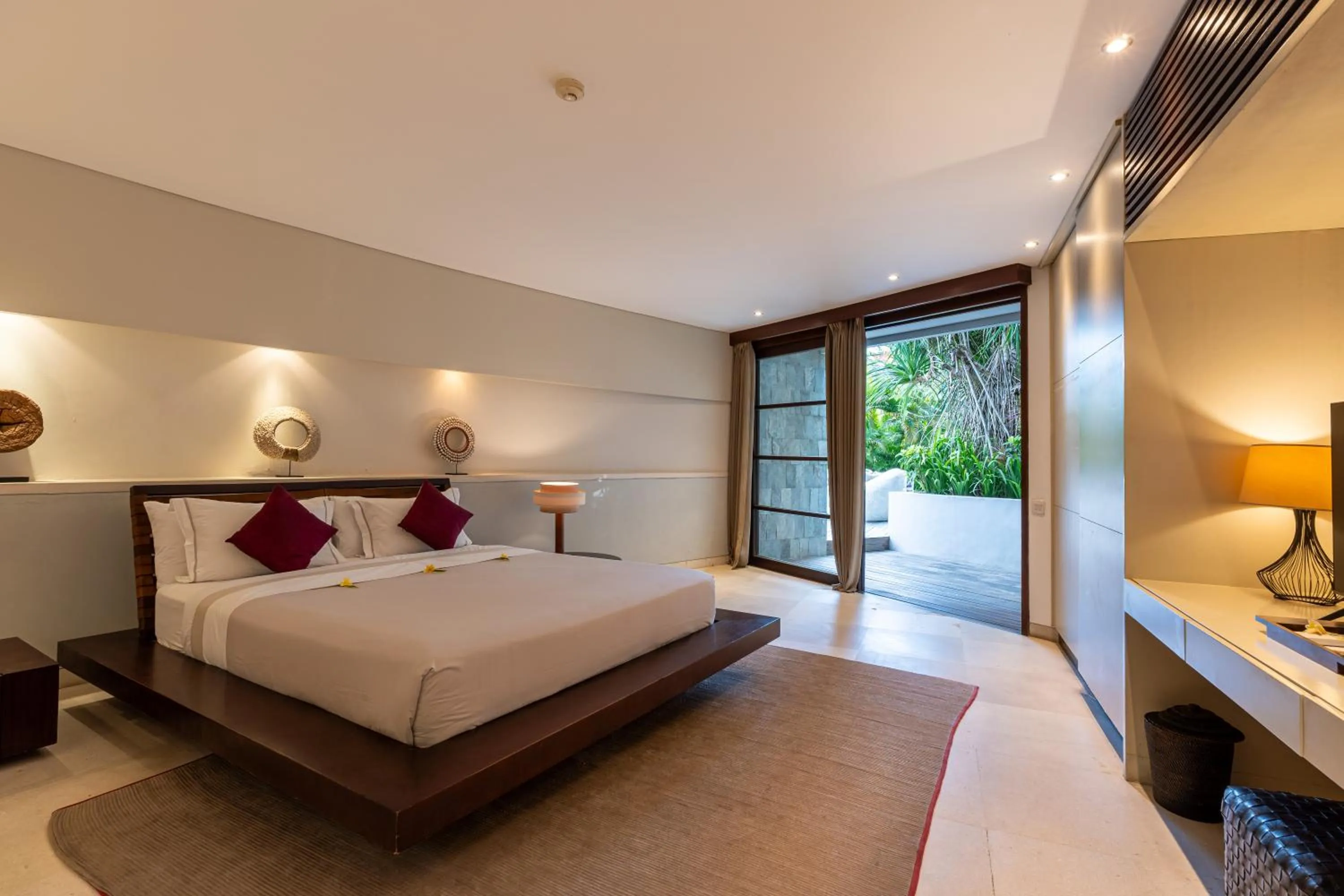 Bedroom, Bed in The Layar - Designer Villas and Spa, CHSE Certified